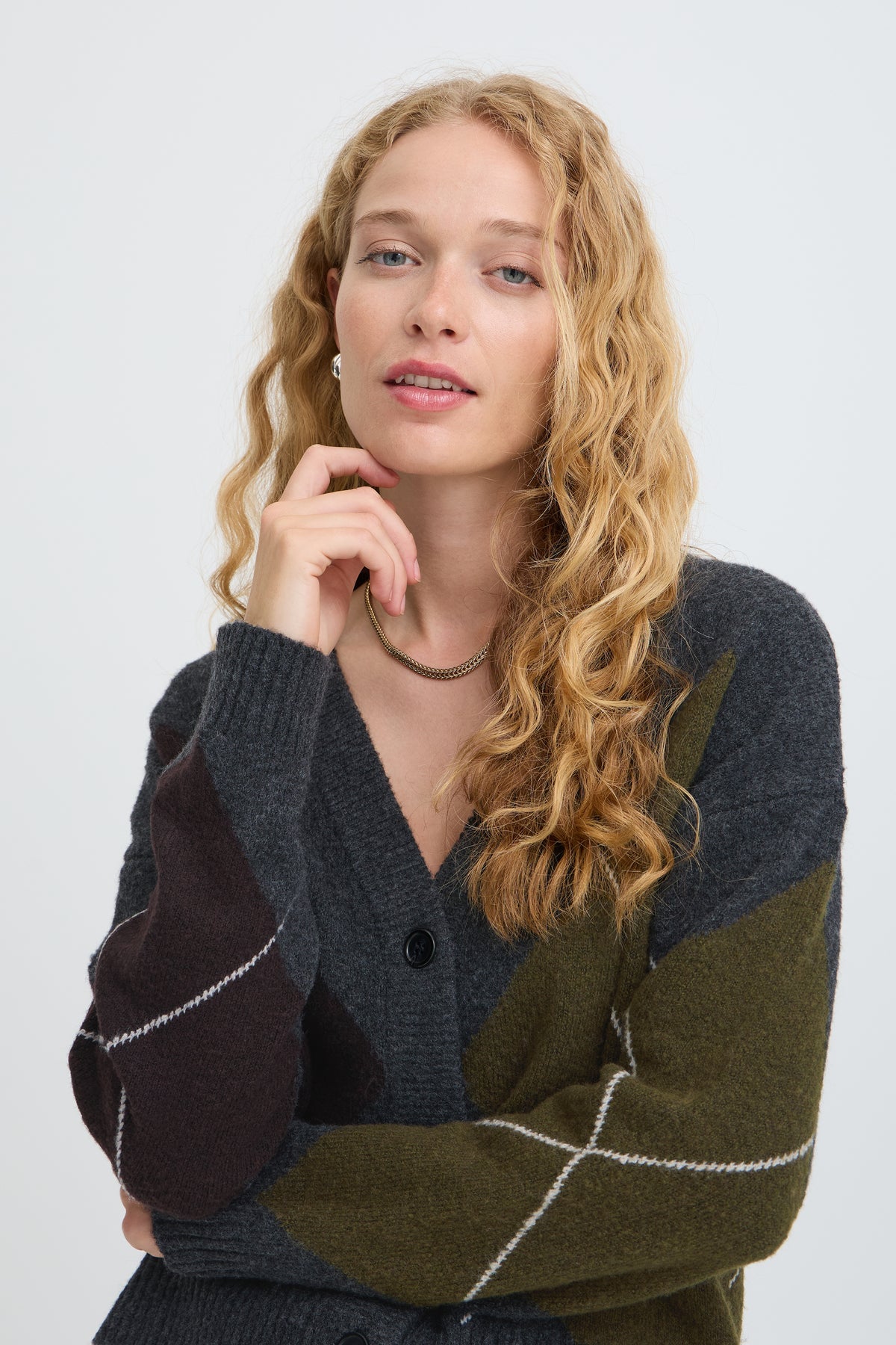 B.Young Osmilla V-Neck Cardigan