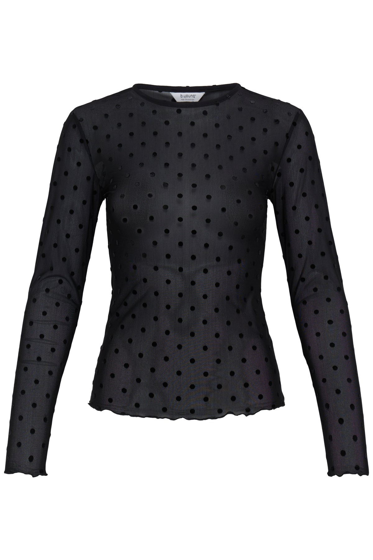 B.Young Shirley Dot Top