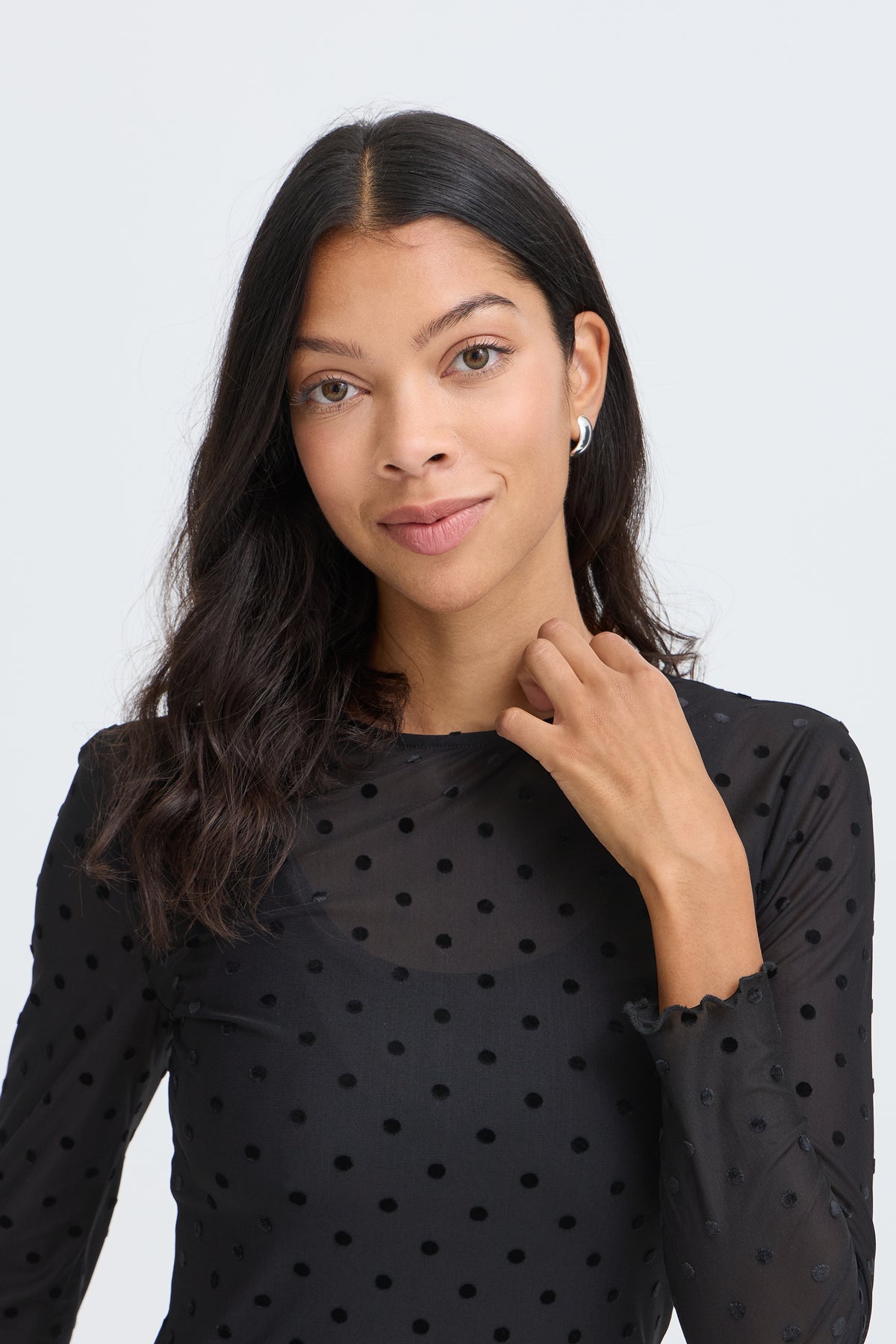 B.Young Shirley Dot Top