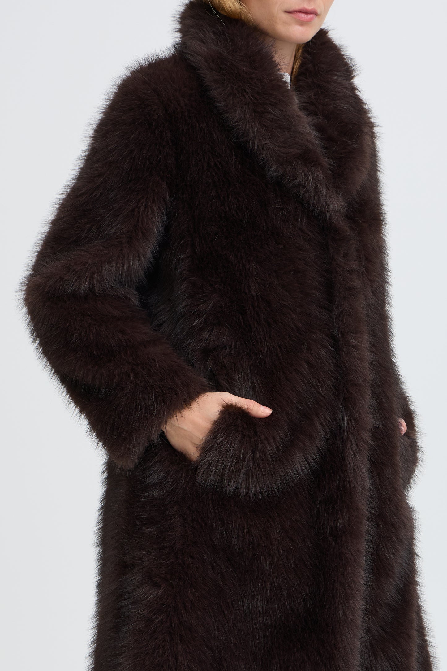 B.Young Kaja Faux Fur Coat