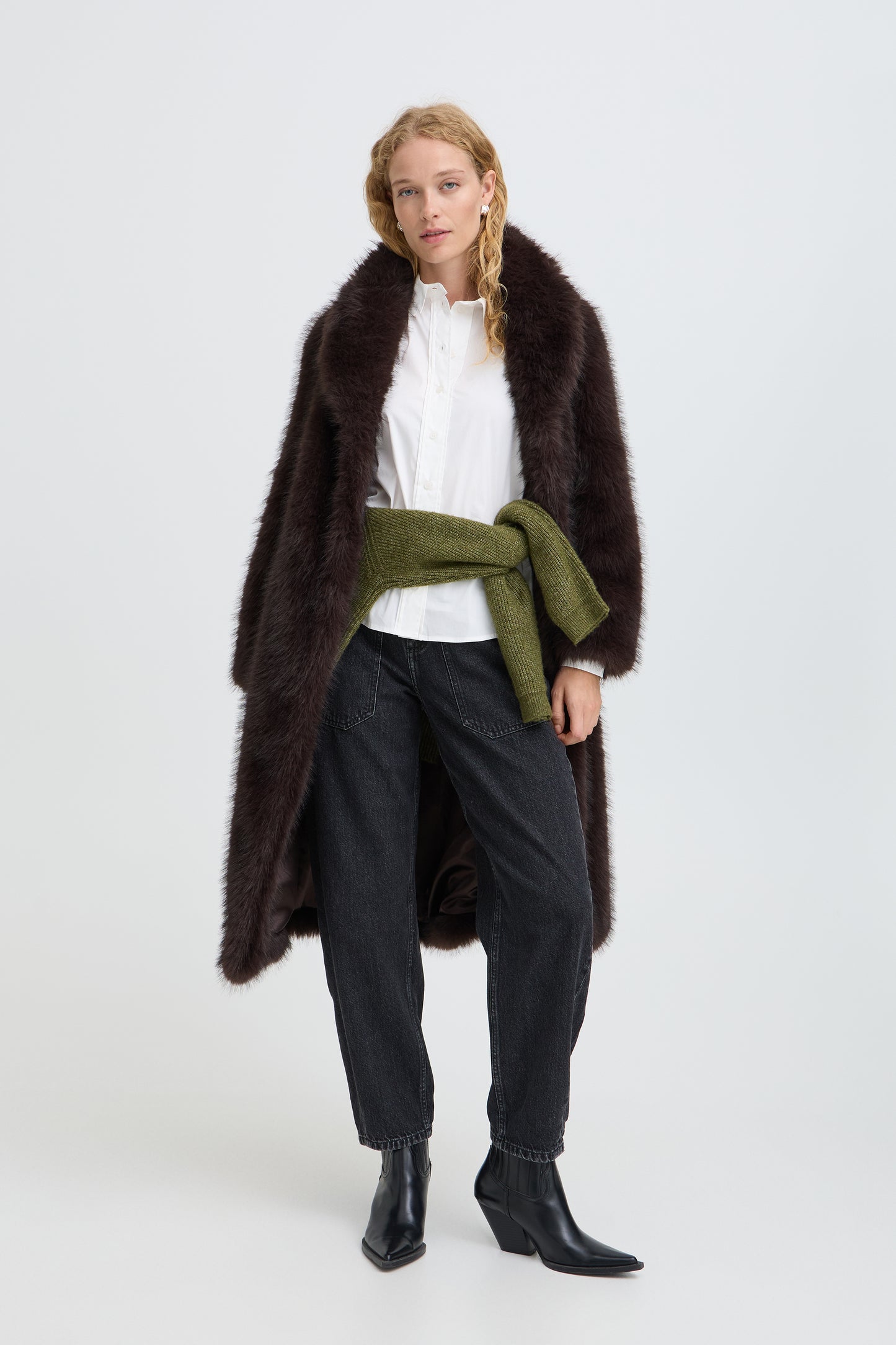B.Young Kaja Faux Fur Coat