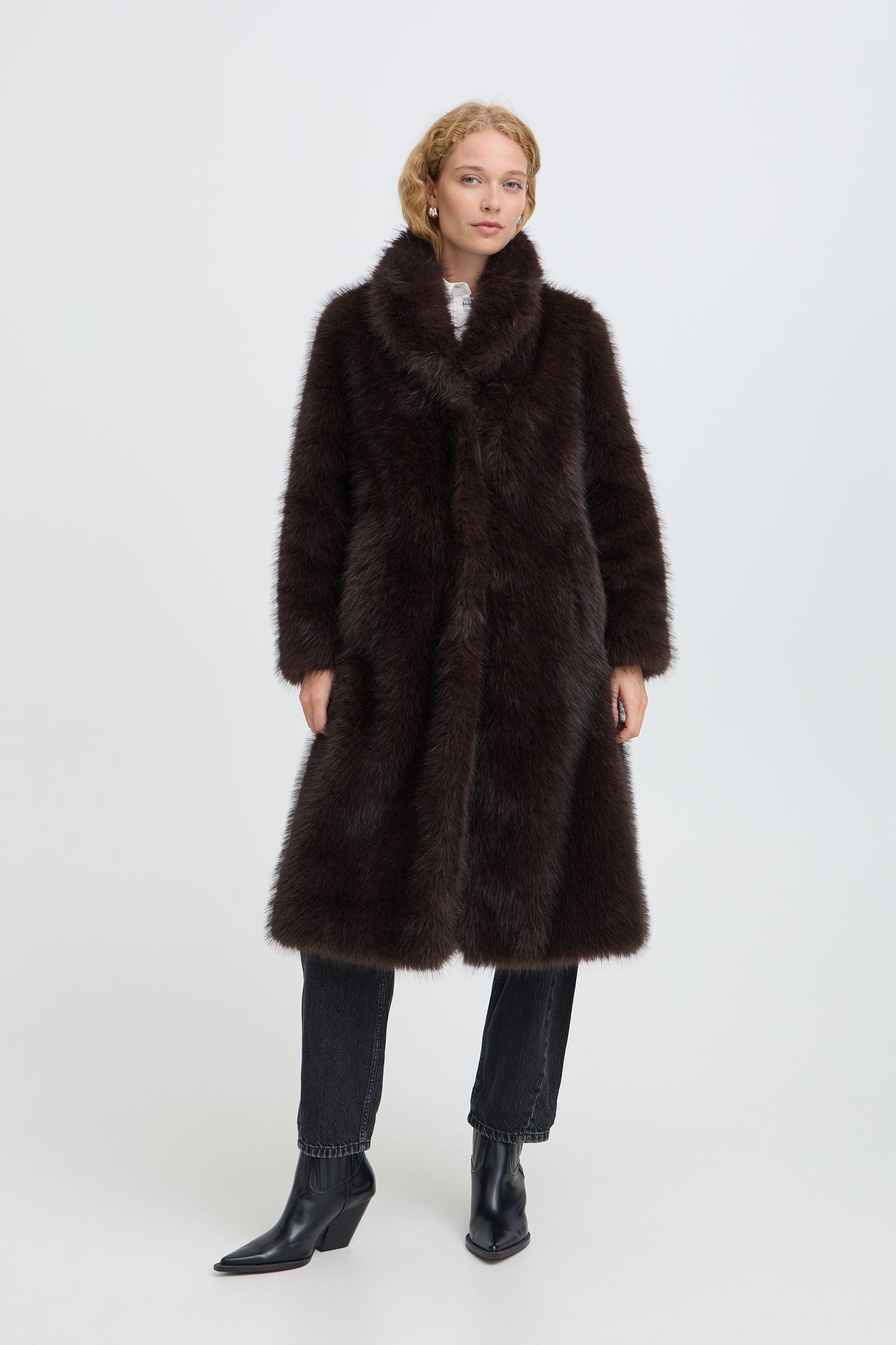 B.Young Kaja Faux Fur Coat