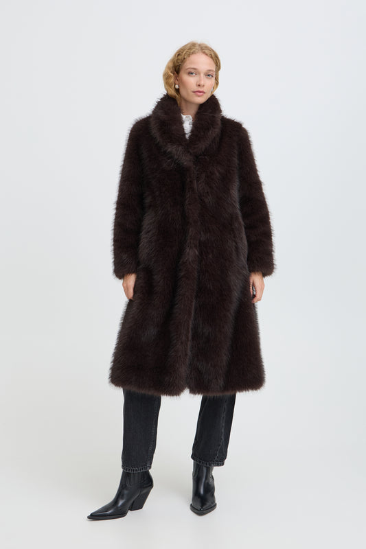 B.Young Kaja Faux Fur Coat