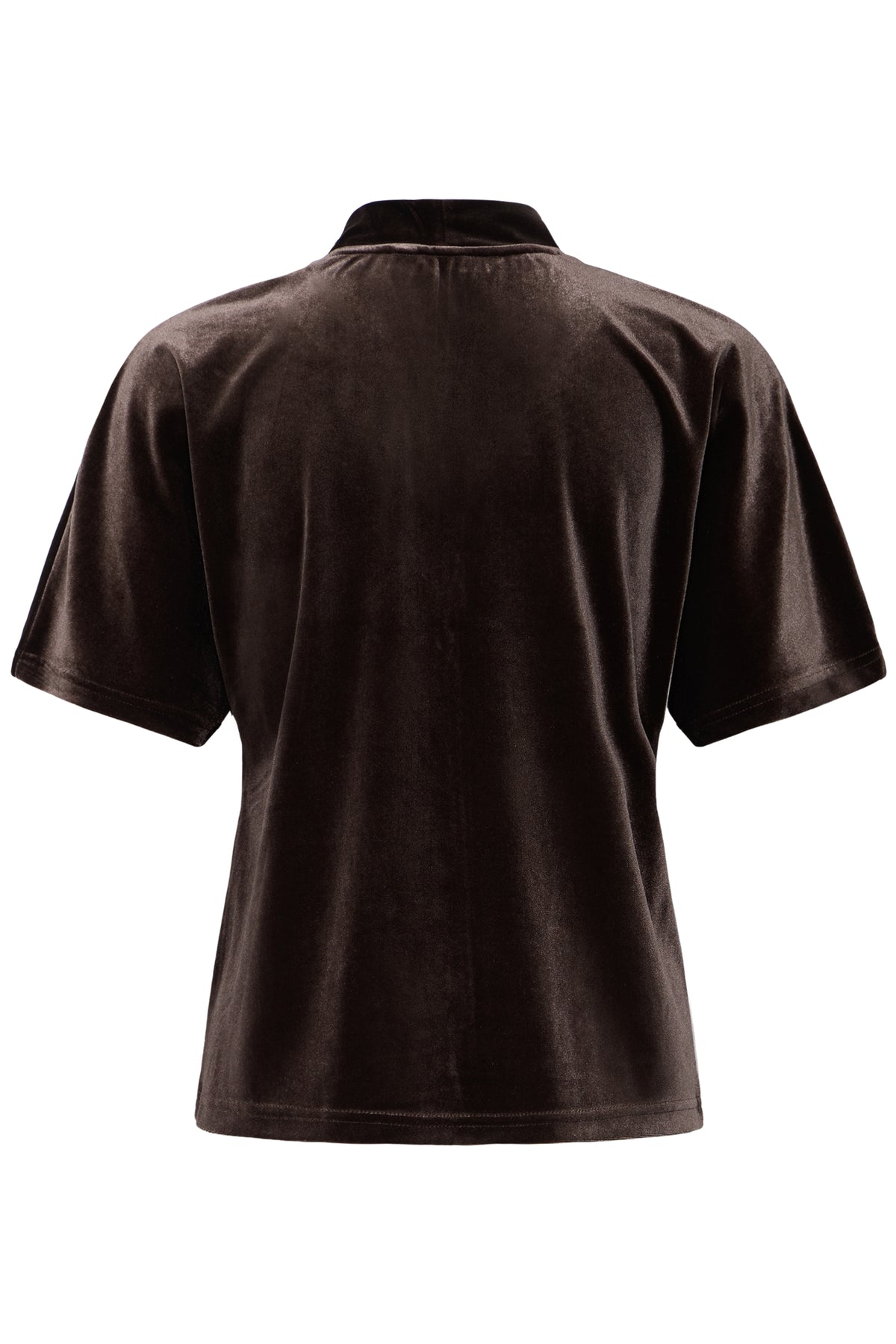 B.Young Perlina V-Neck Bat Velvet Top