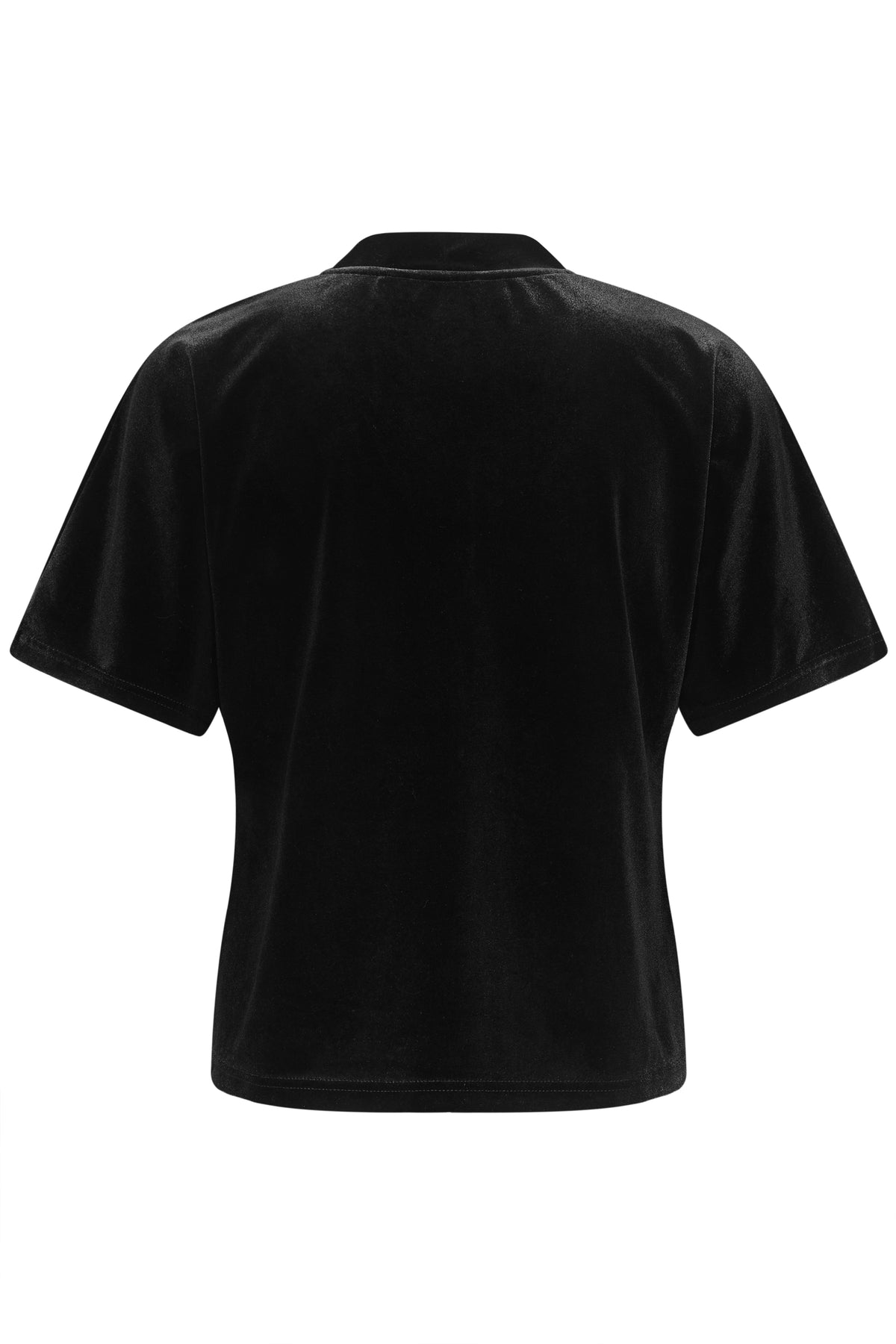 B.Young Perlina V-Neck Bat Velvet Top