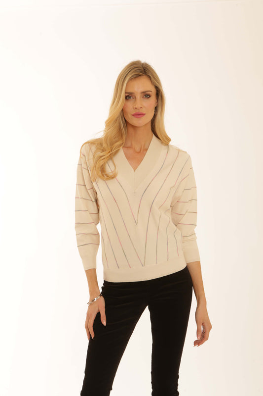 Pomodoro Chevron Jumper