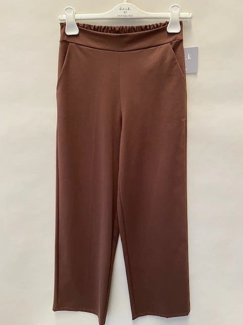 Deck by Decollage Wide Leg Pull On Trousers