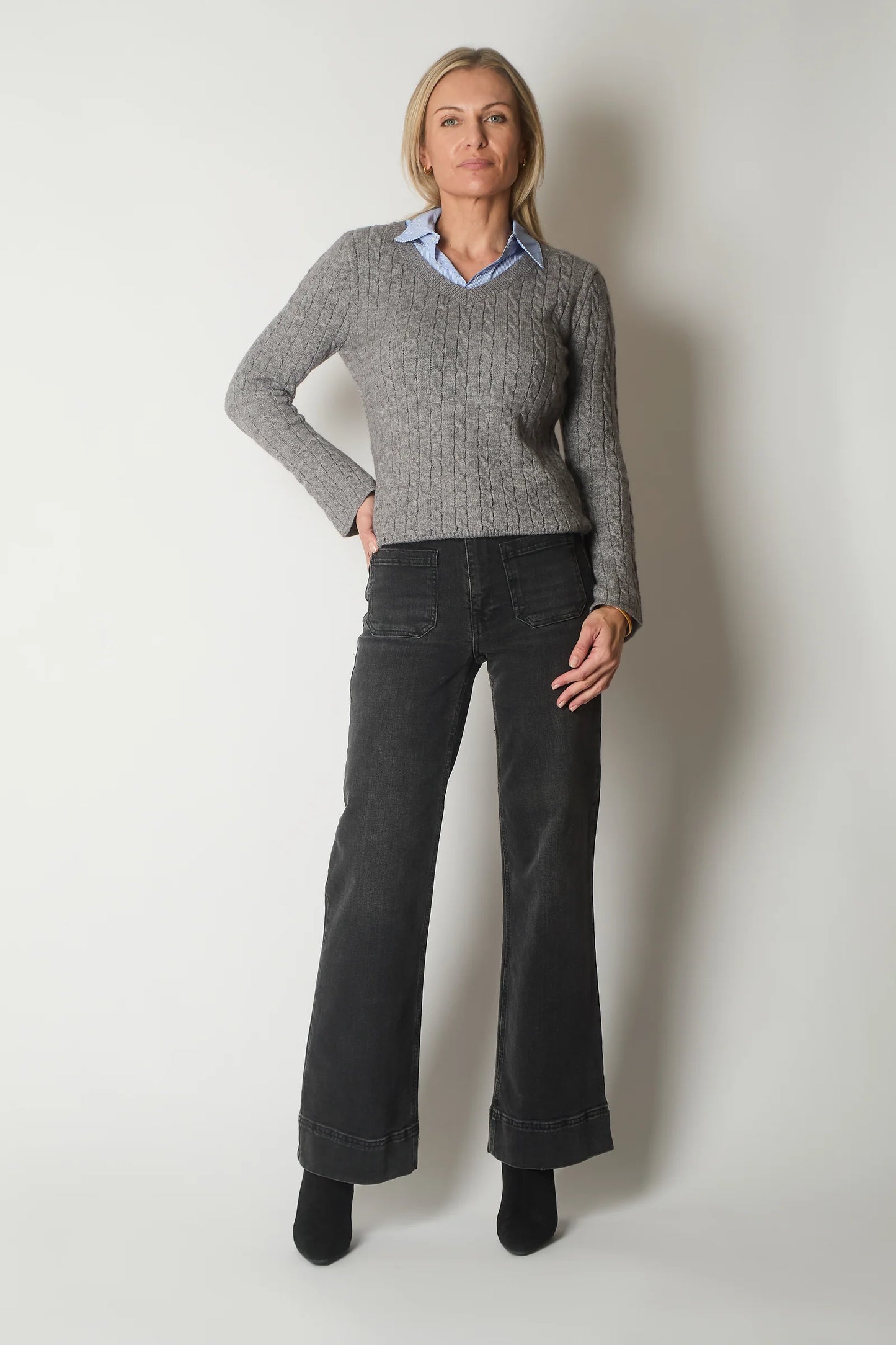 Solo Cable Shirt Jumper