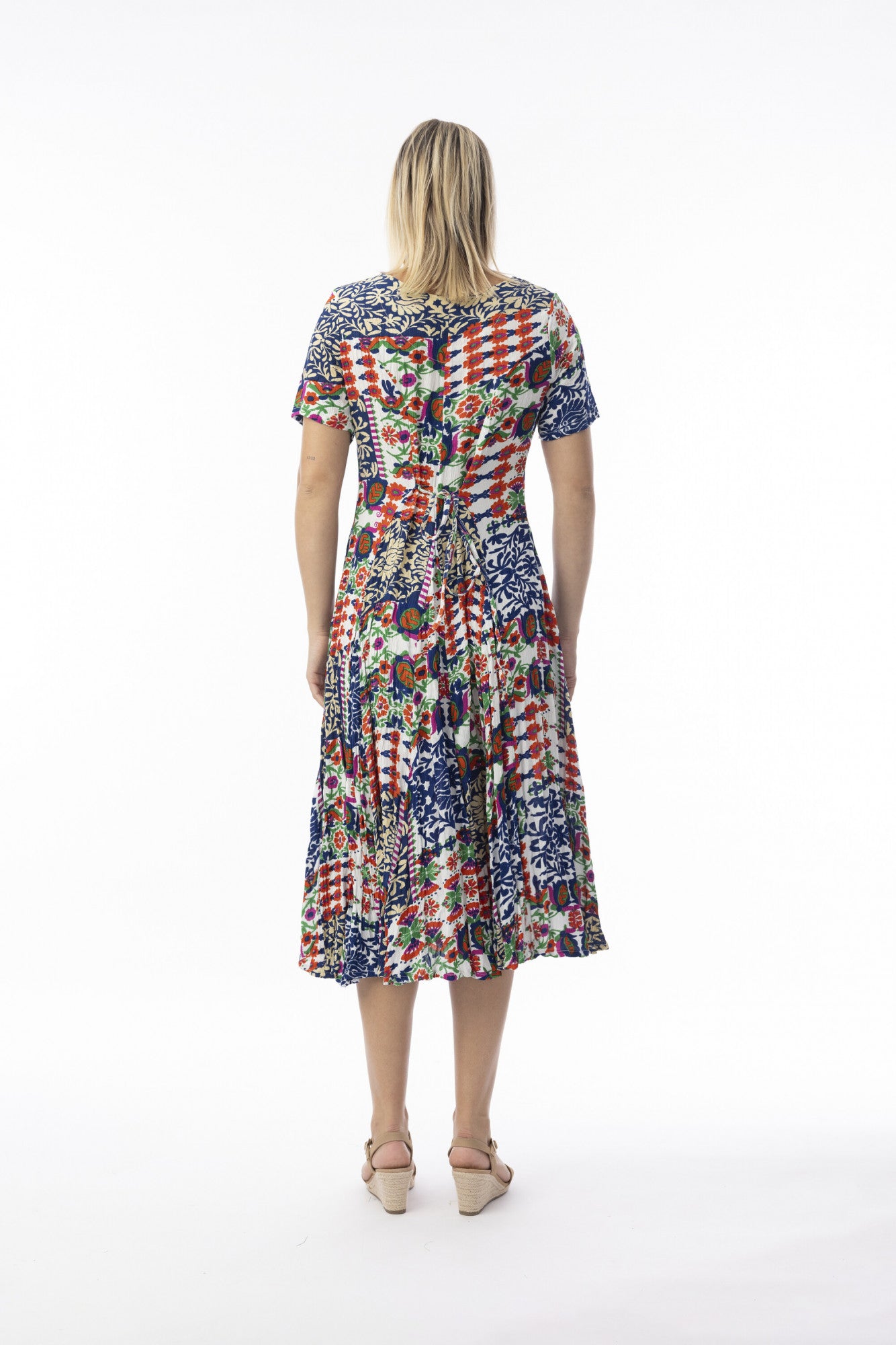 Orientique Buzios Godet Dress