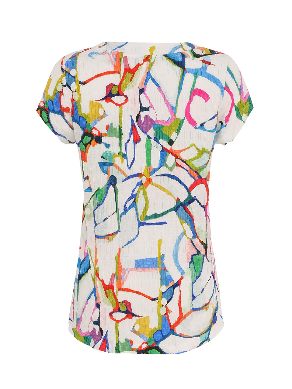 Dolcezza Watercolour Short Sleeve Top