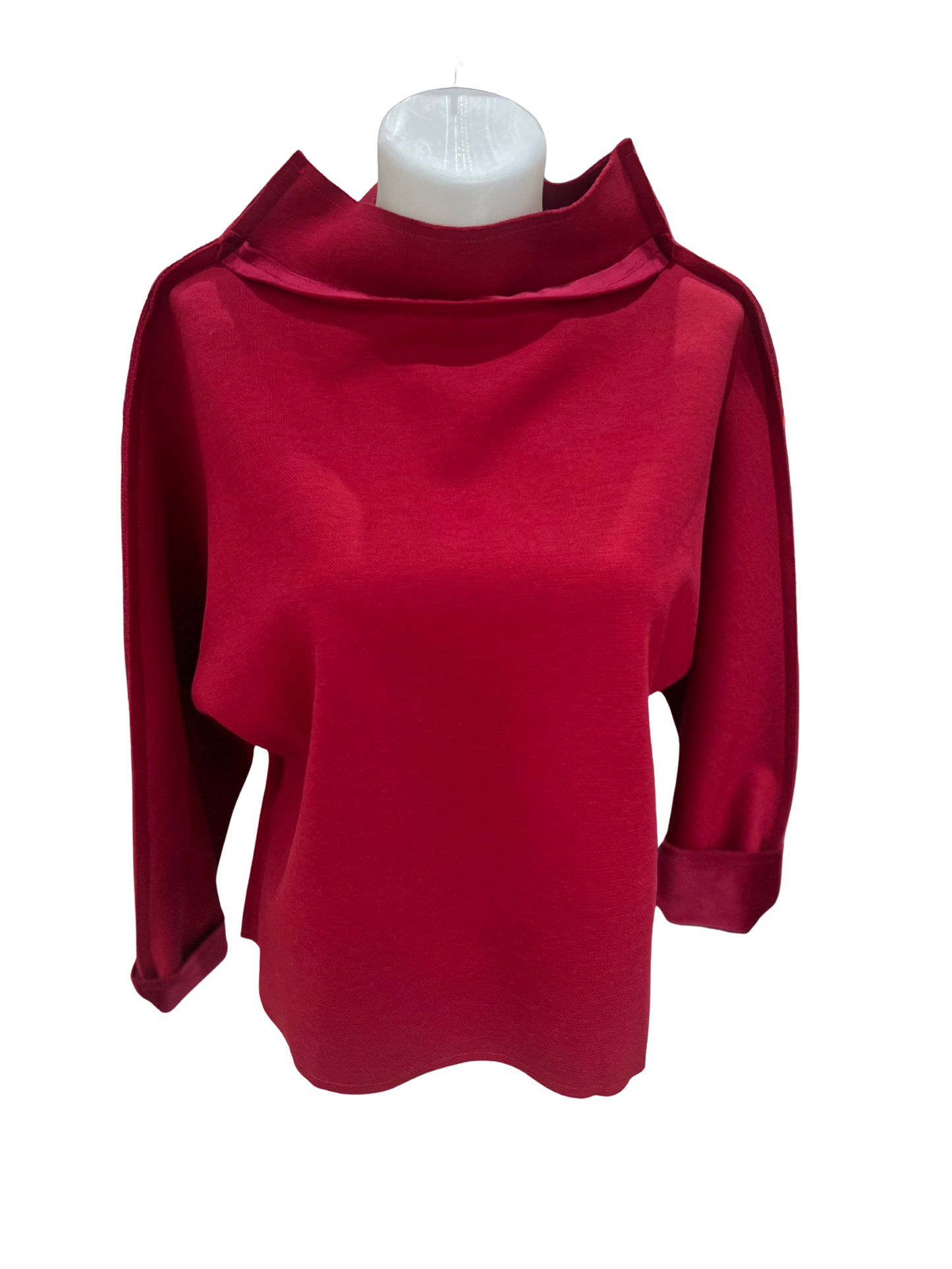 Thanny Red Velvet Jumper