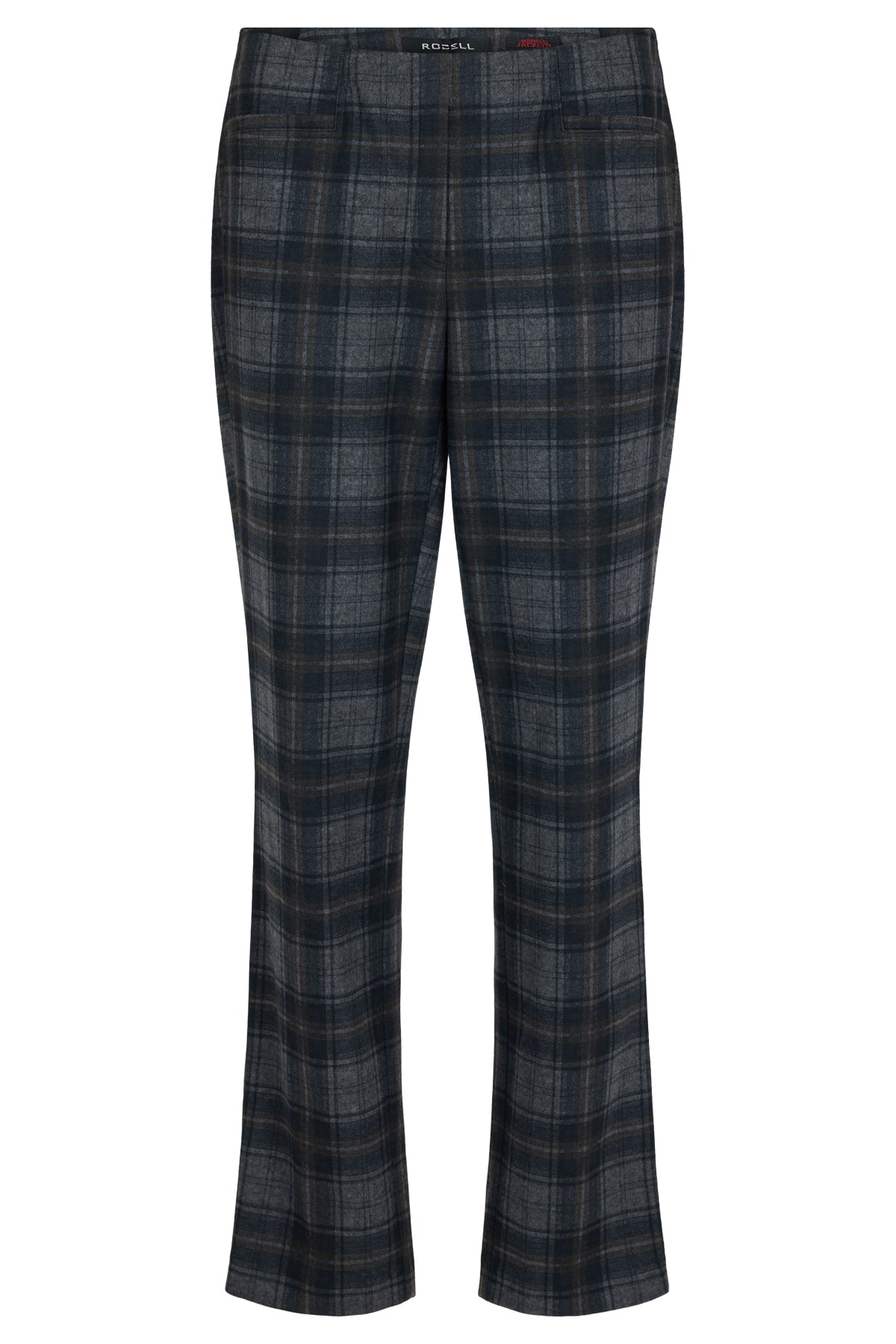 Robell Jacklyn Check Trousers