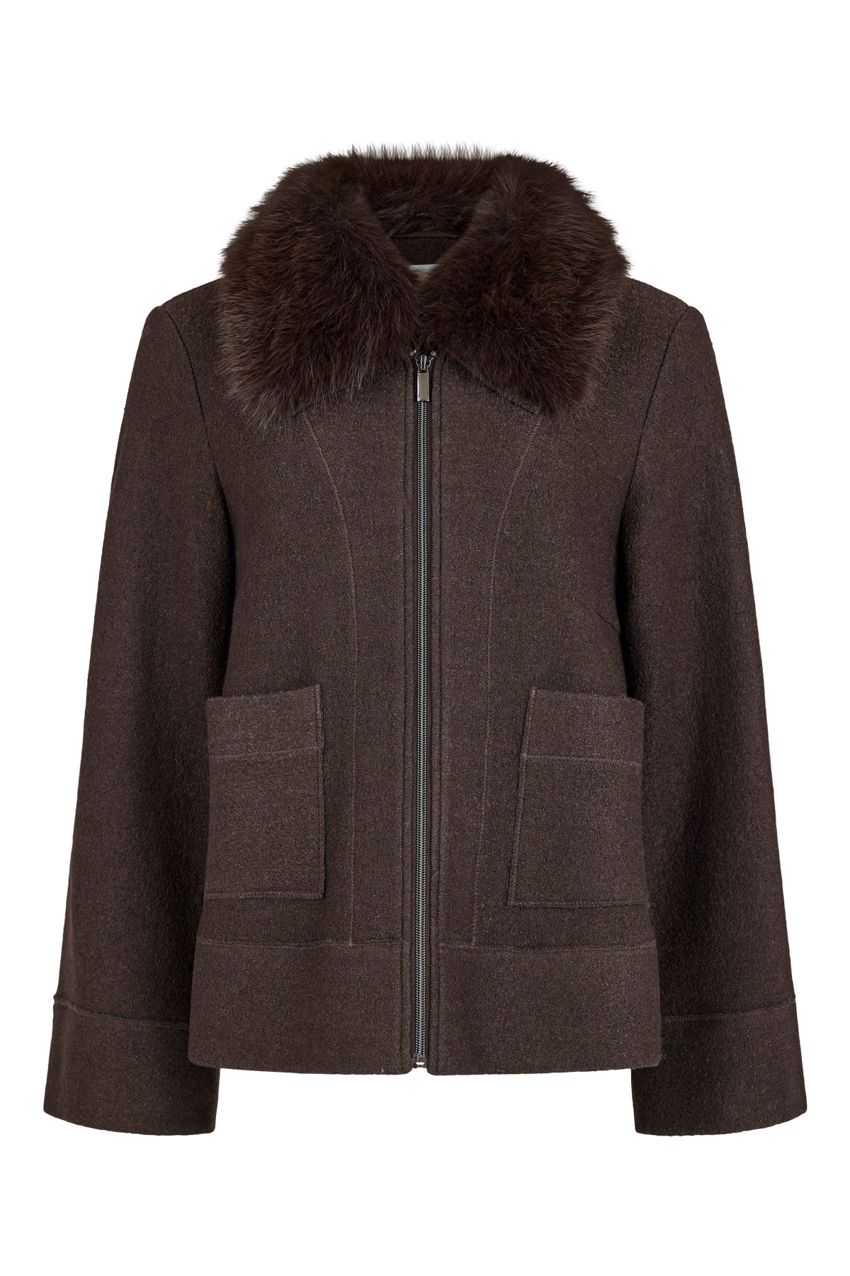 Noen Fur Collar Jacket