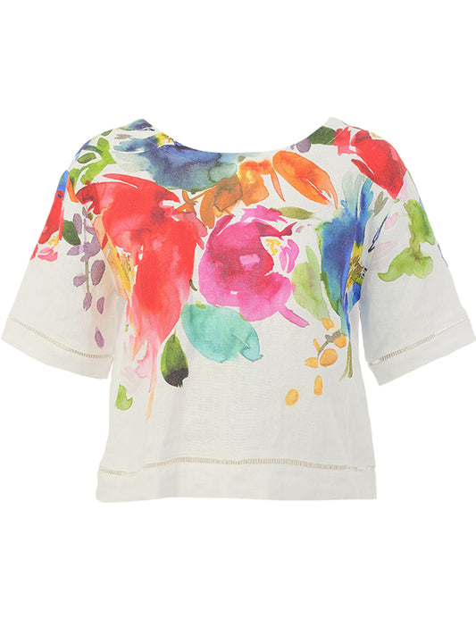 Dolcezza Spring Delight Button Top