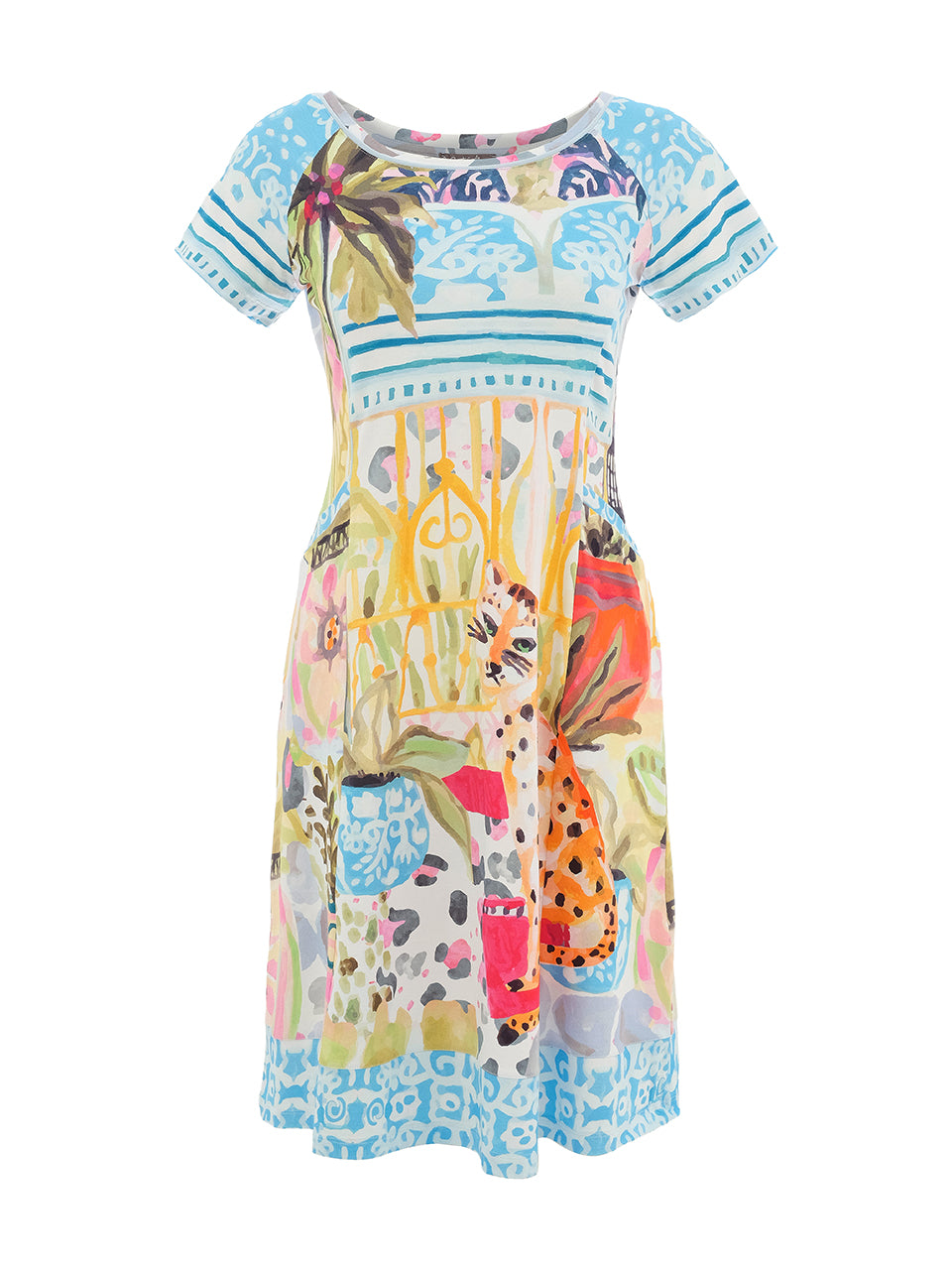 Dolcezza Cheetah in the City Dress