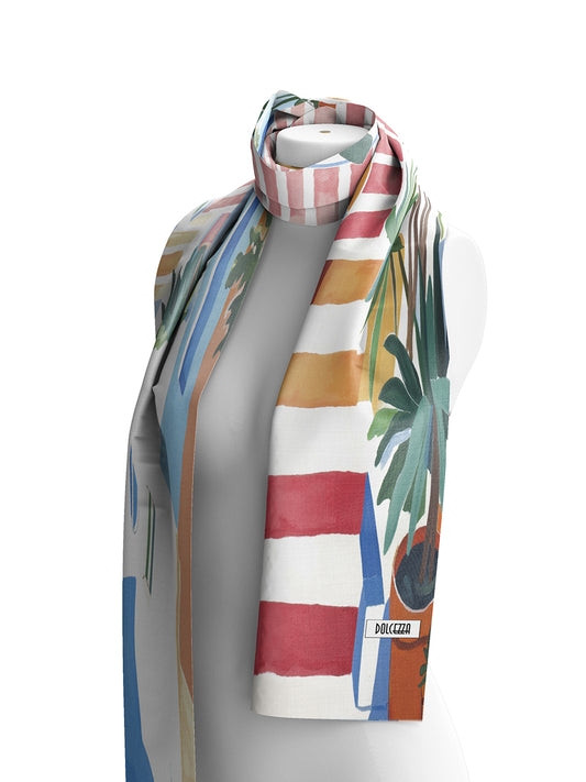 Dolcezza Pots on the Stairs Scarf