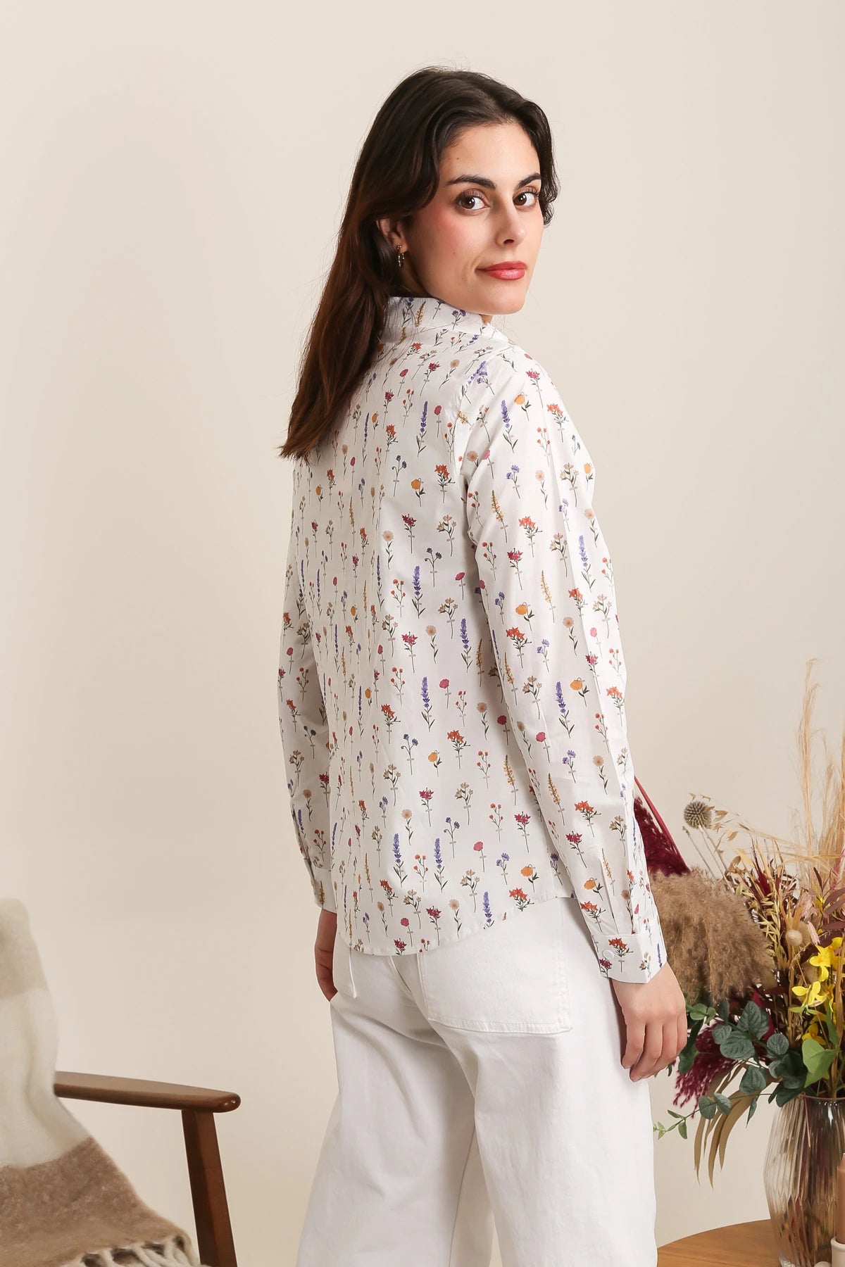 Daphnea Floral Shirt