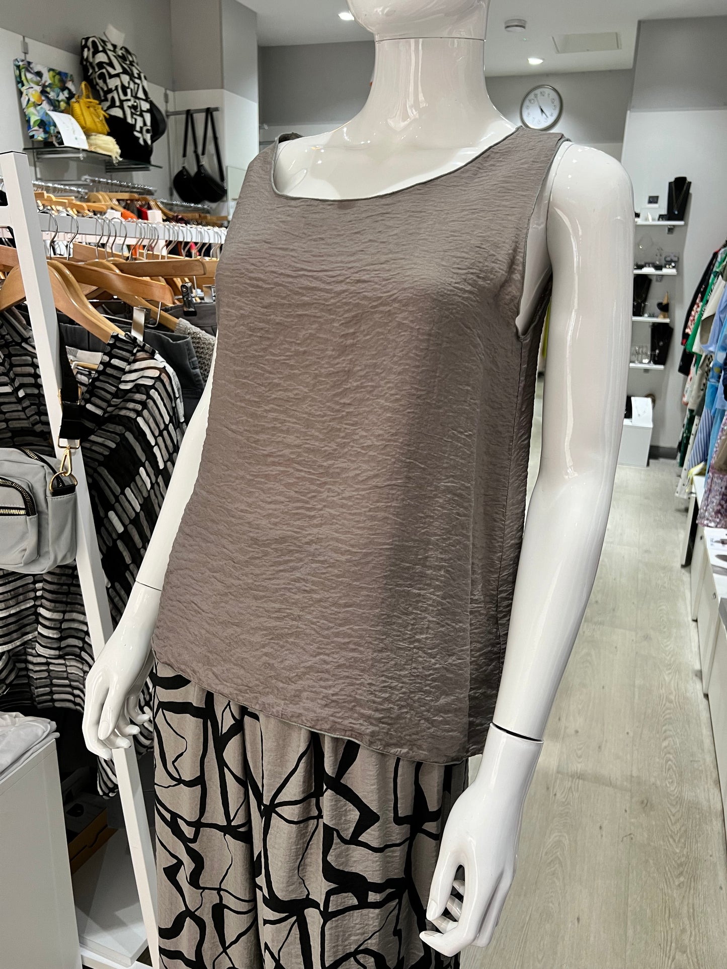 Cut Loose Grey Tank