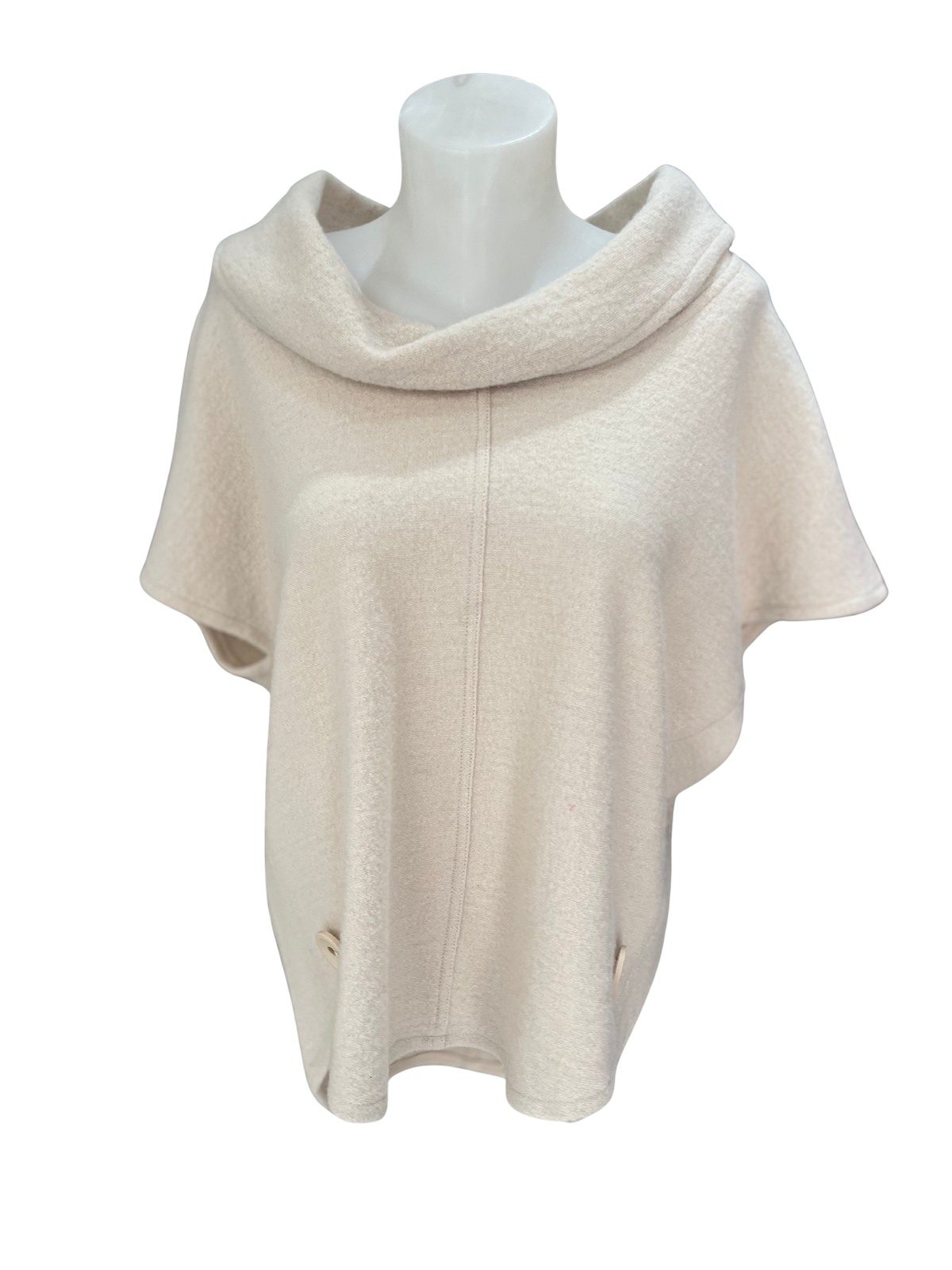 See Saw Cowl Neck Top