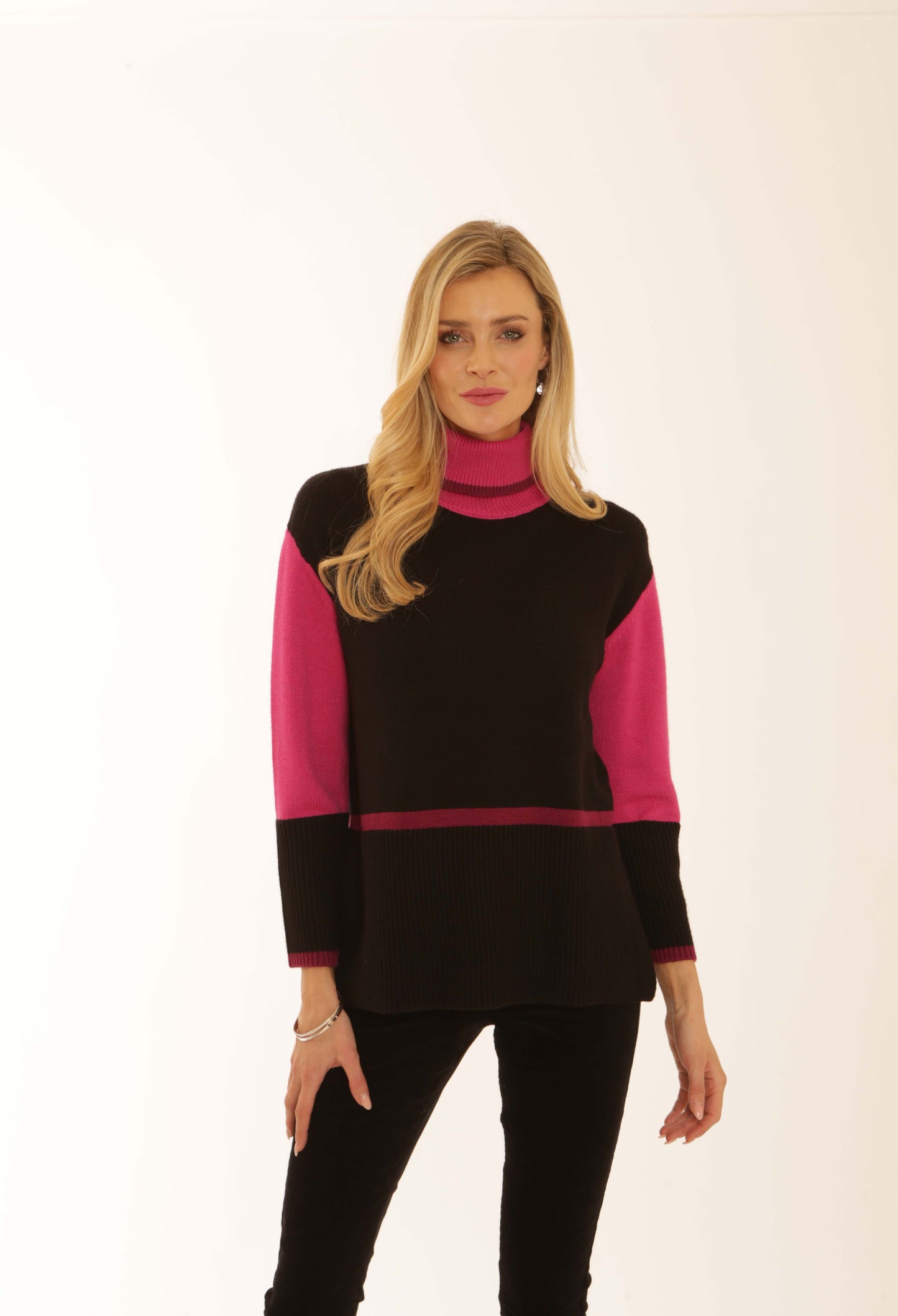 Pomodoro Roll Neck with Tipping