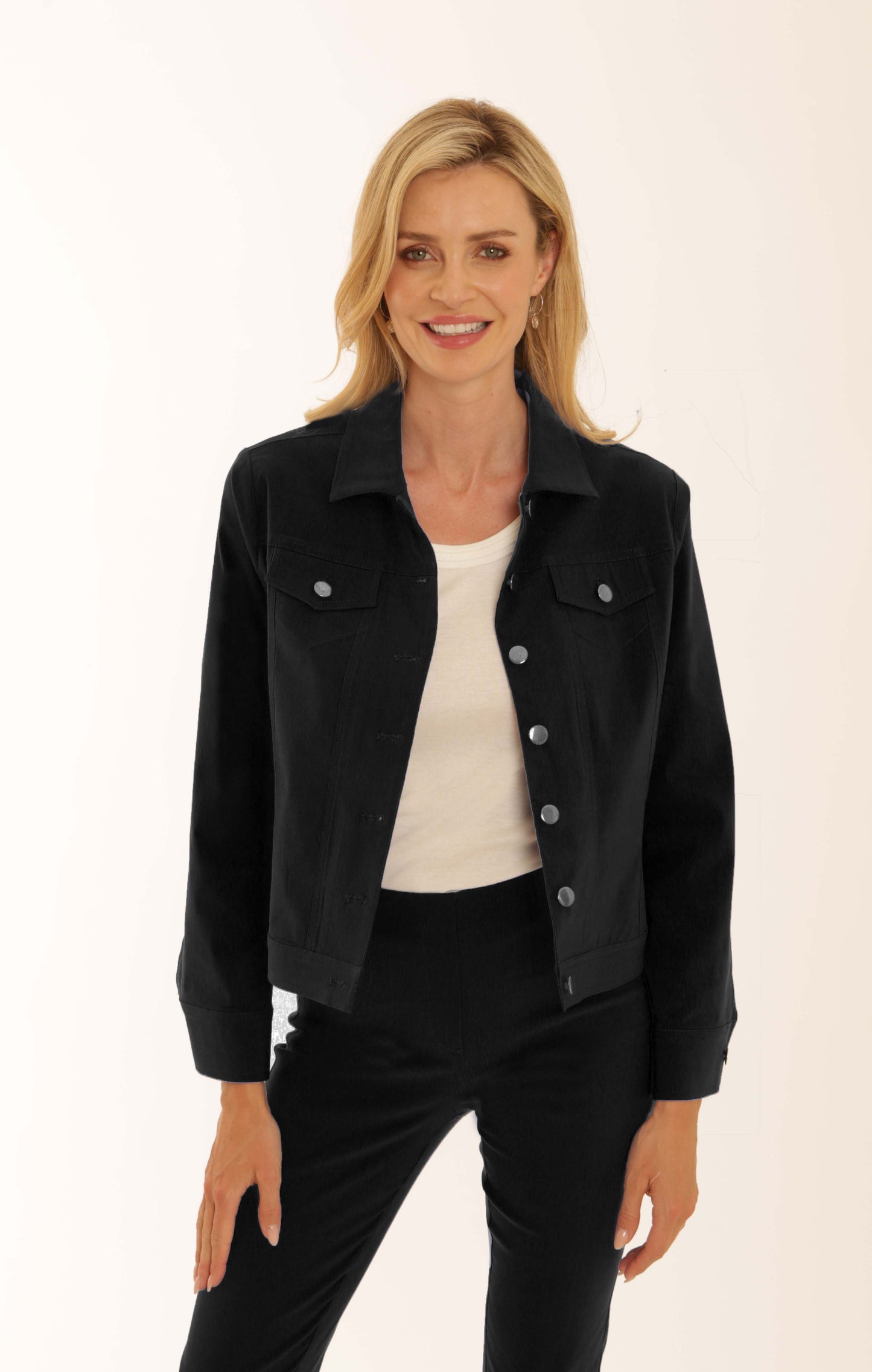 Pomodoro Bengaline Black Jacket