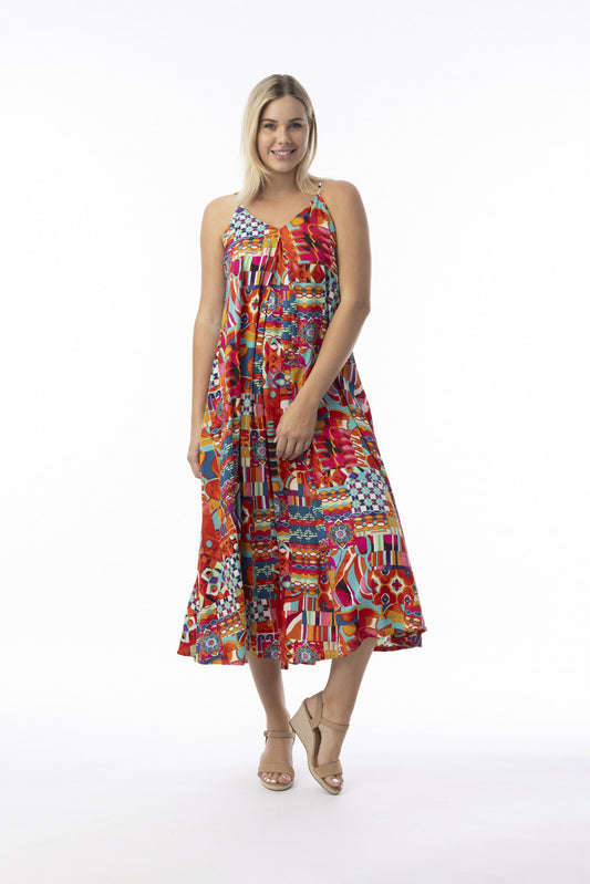 Orientique Peru Strappy Dress