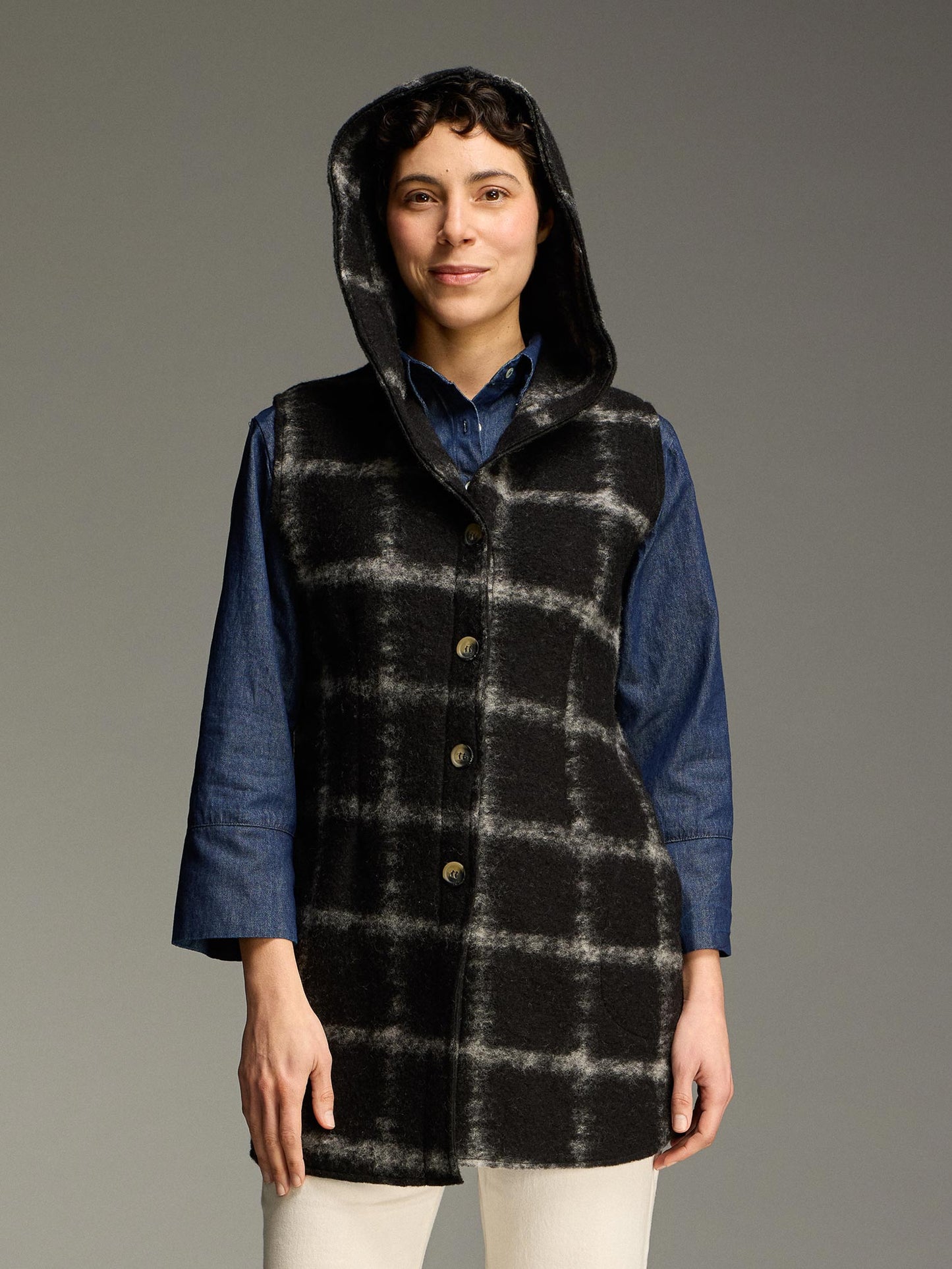 Cut Loose Hooded Vest