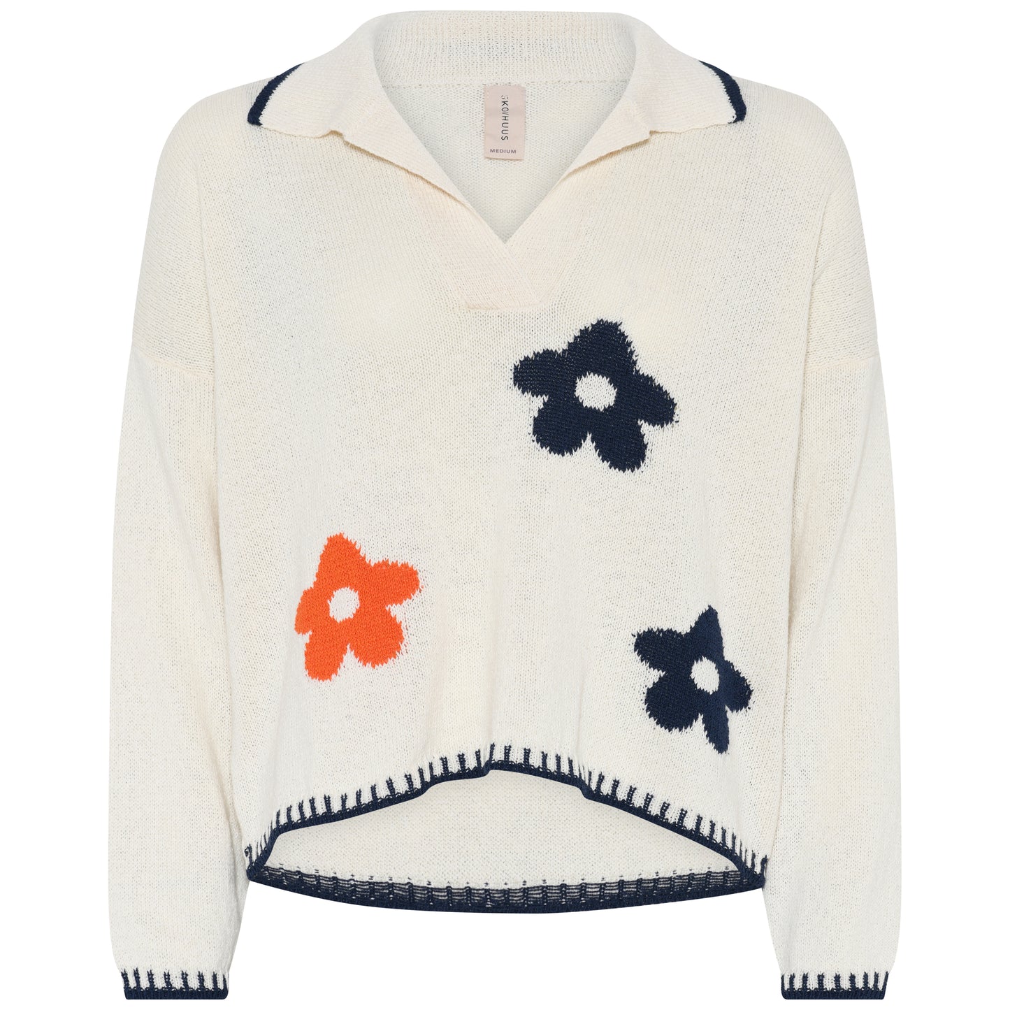 Skovhuus Collar Floral Pullover