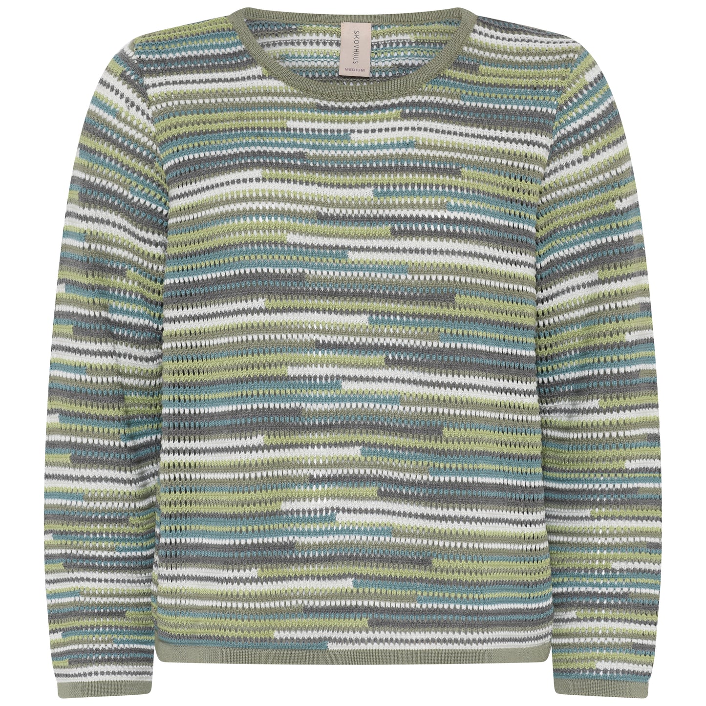 Skovhuus Openwork Striped Pullover