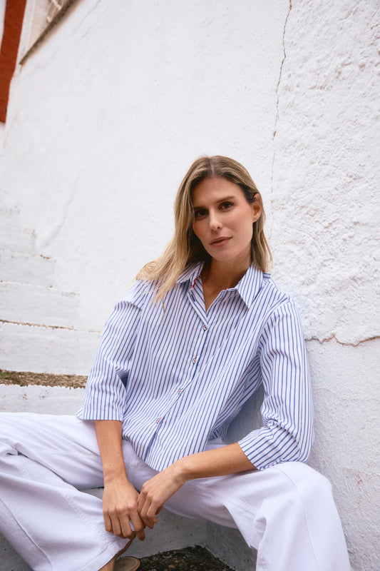 Tinta & Bariloche Mar Azul Shirt