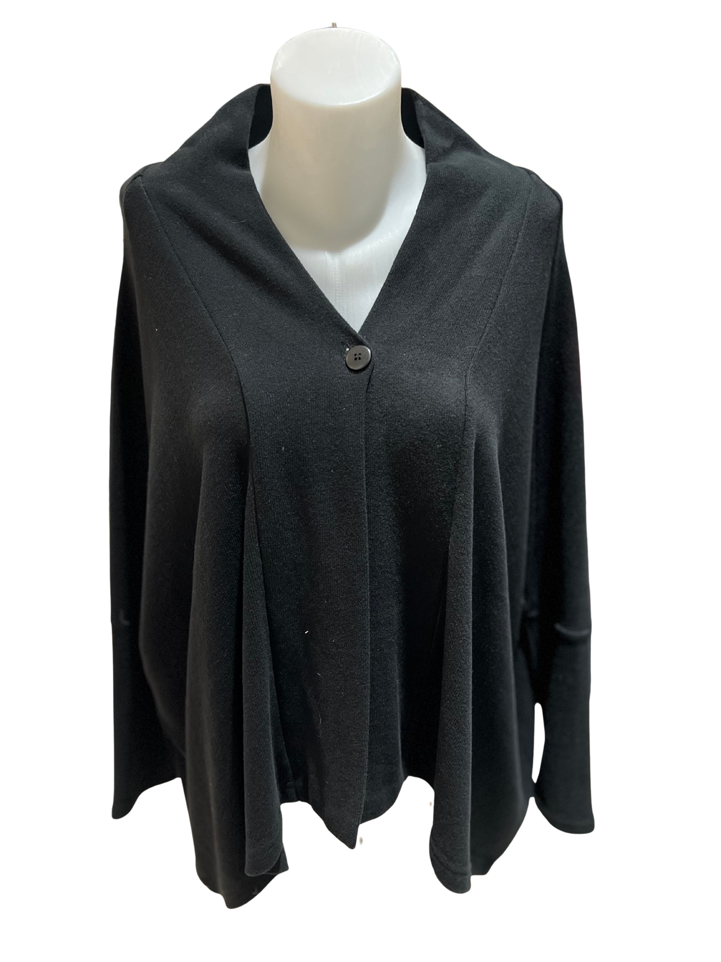 Neirami One Button Cardigan - Nero