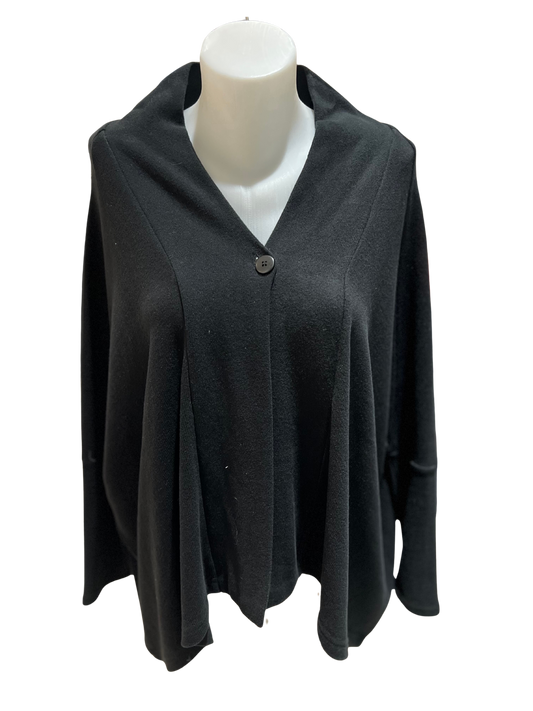 Neirami One Button Cardigan - Nero