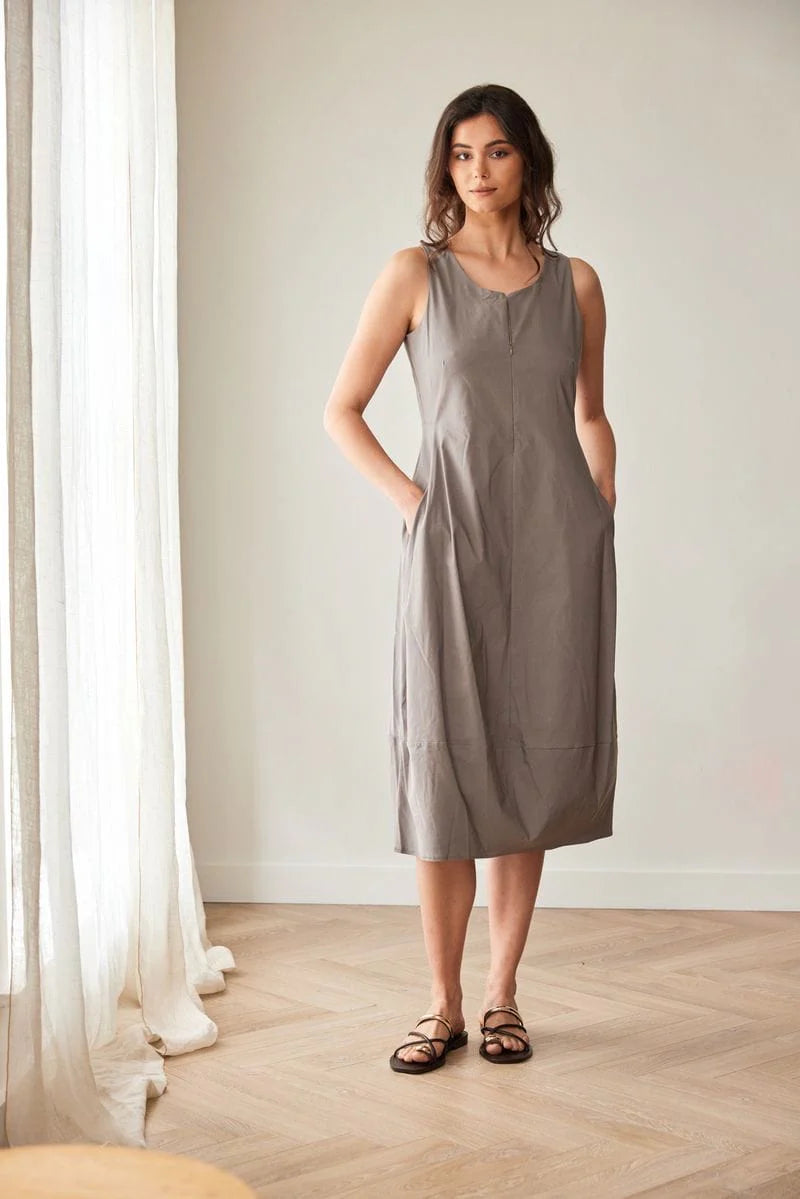 Peruzzi Technical Sleeveless Dress