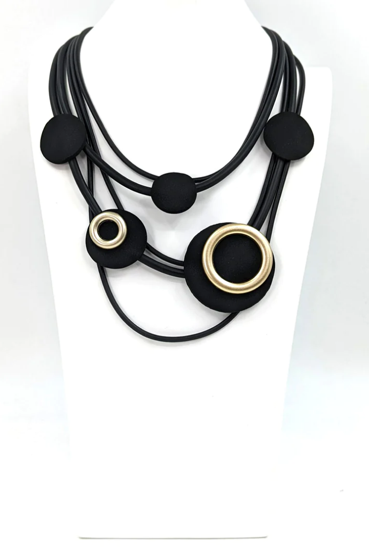 Tempest Multistrand Statement Necklace