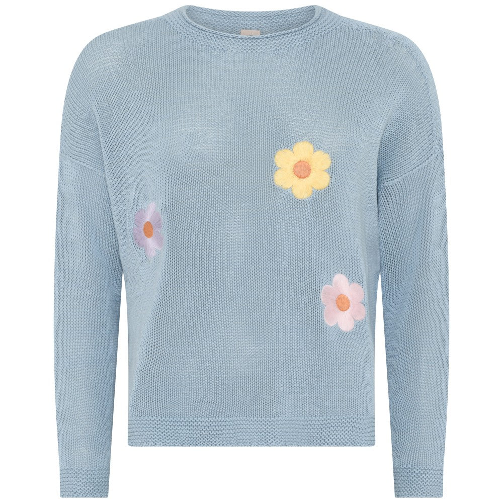 Skovhuus Boxy Embroidered Sweater