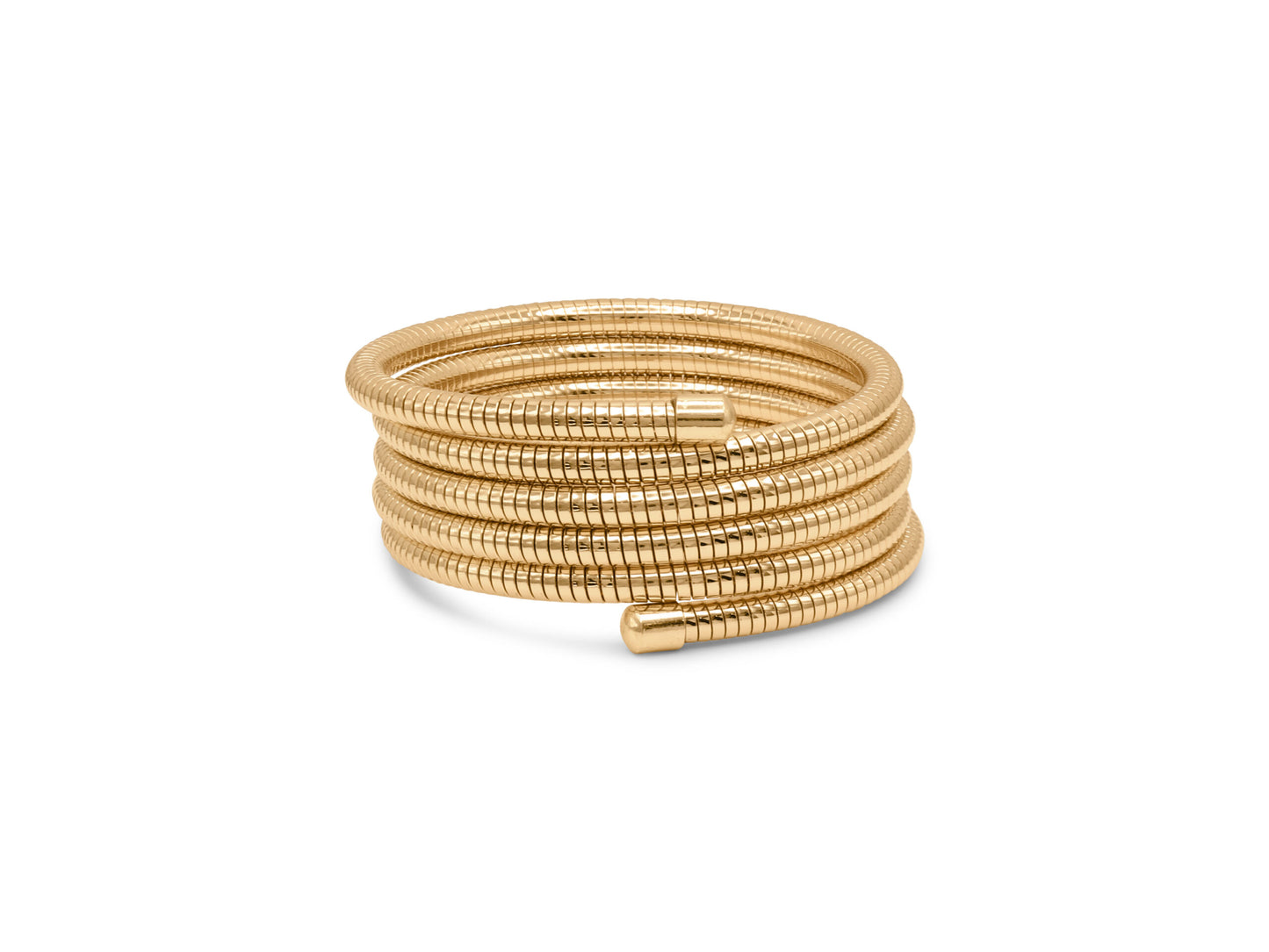 Big Metal Gigi Wrap Around Bracelet