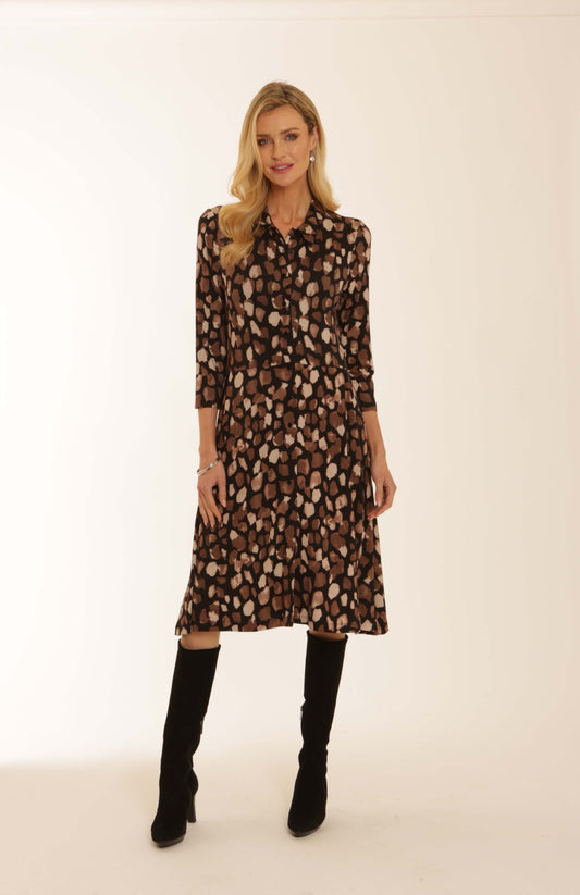 Pomodoro Pebble Short Dress