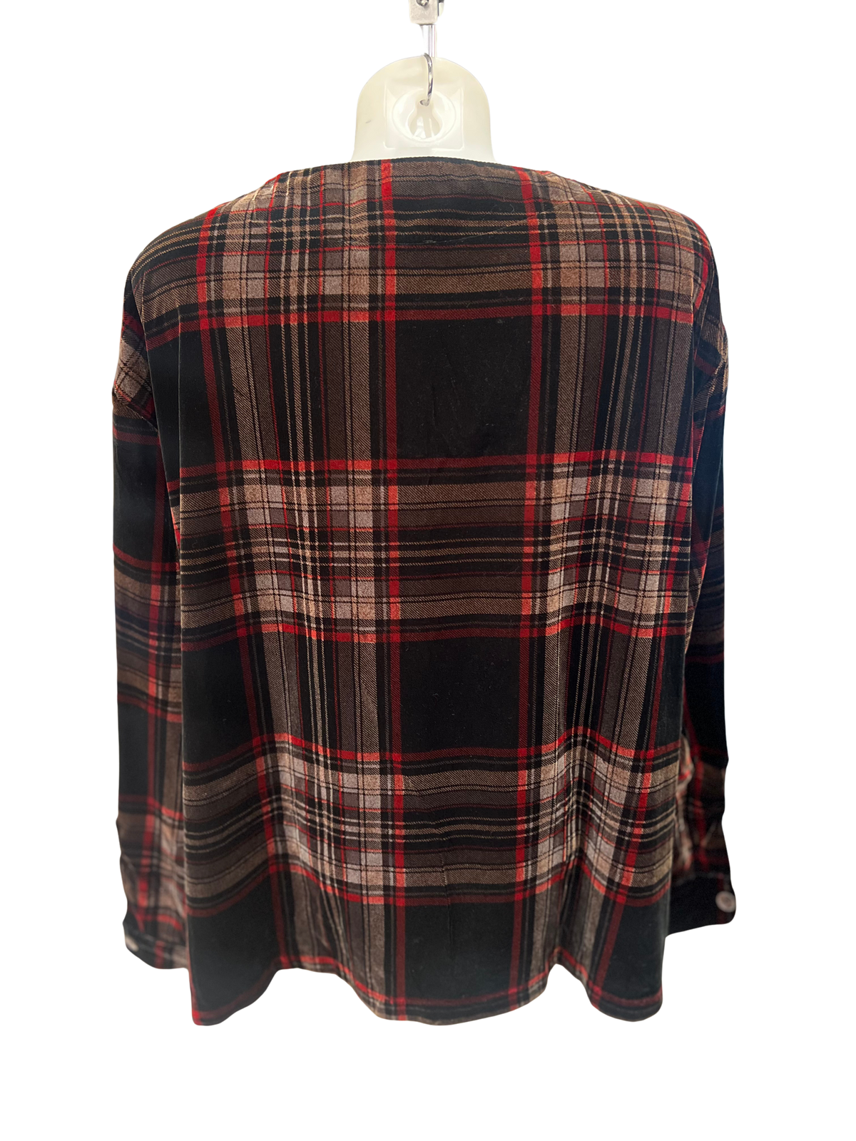 Thanny Velvet Check Jacket