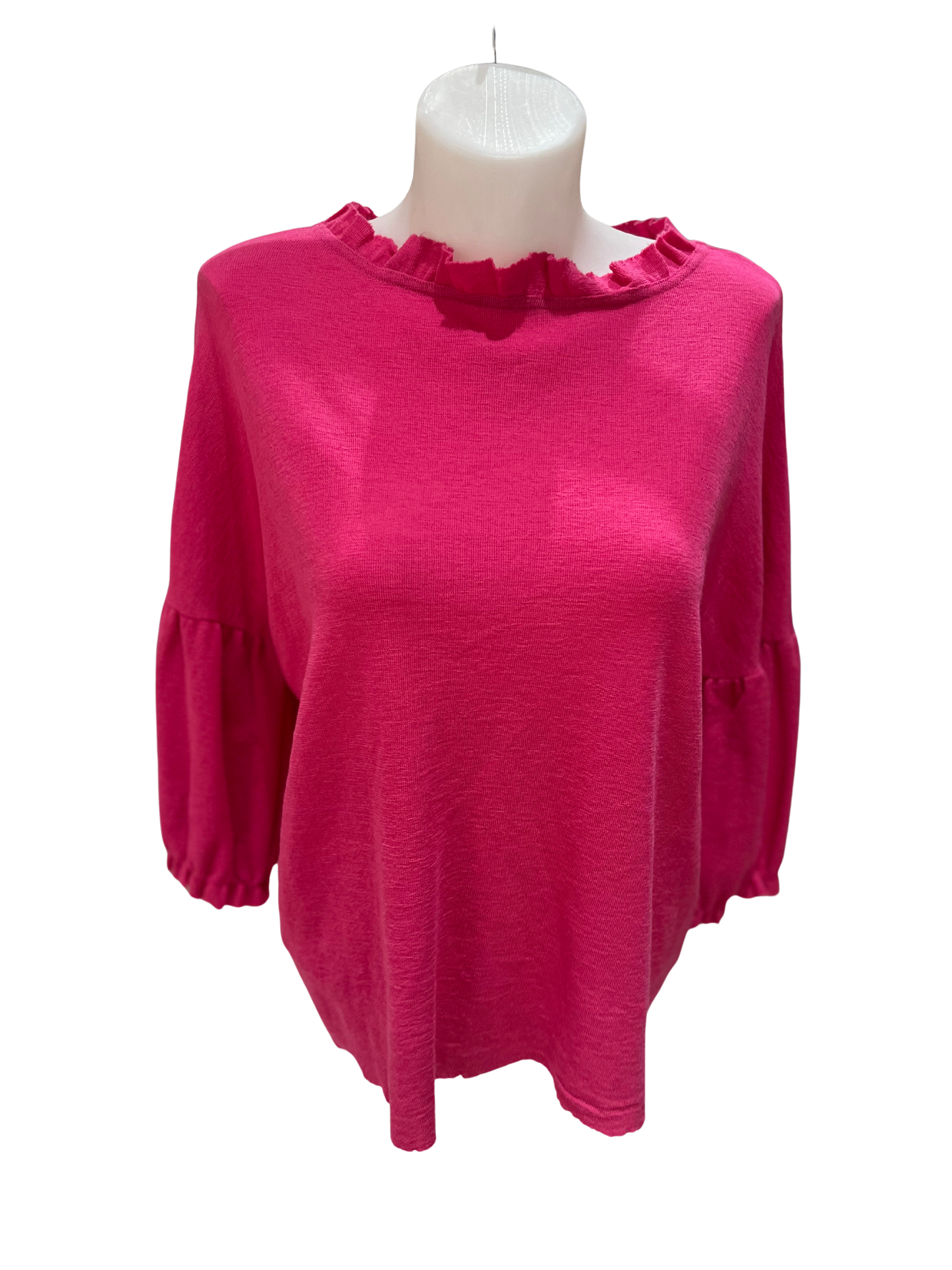 By Basics Wide Ruffle Top