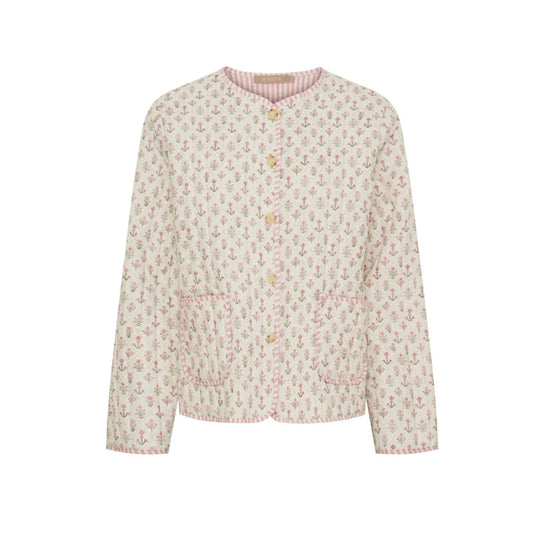 Marta Du Chateau Avril Rose Quilted Jacket