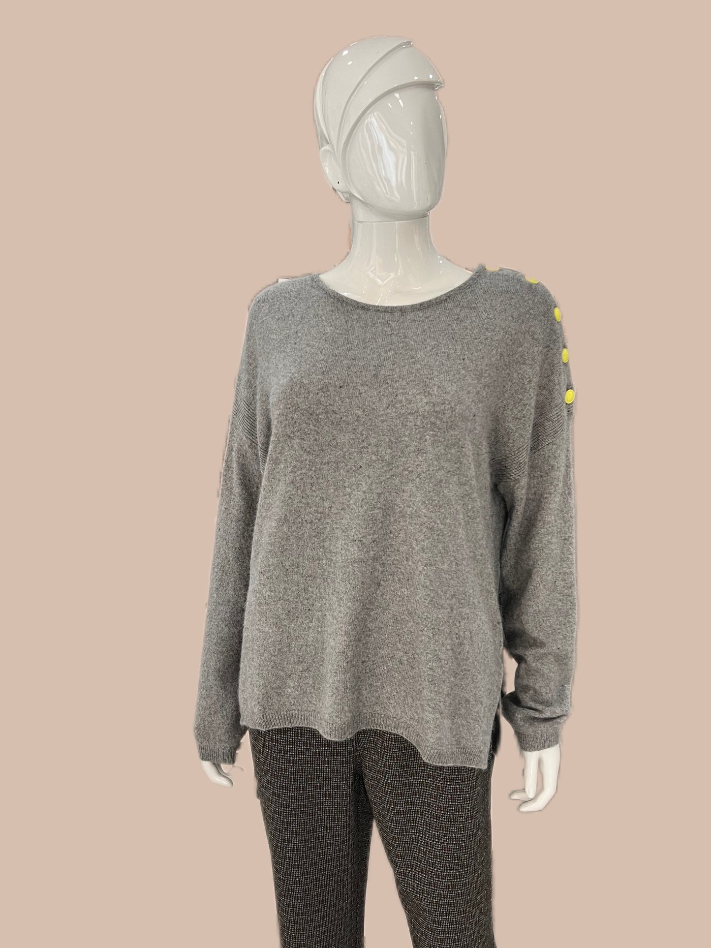 Ma Petite Capsule Muse Button Sweater