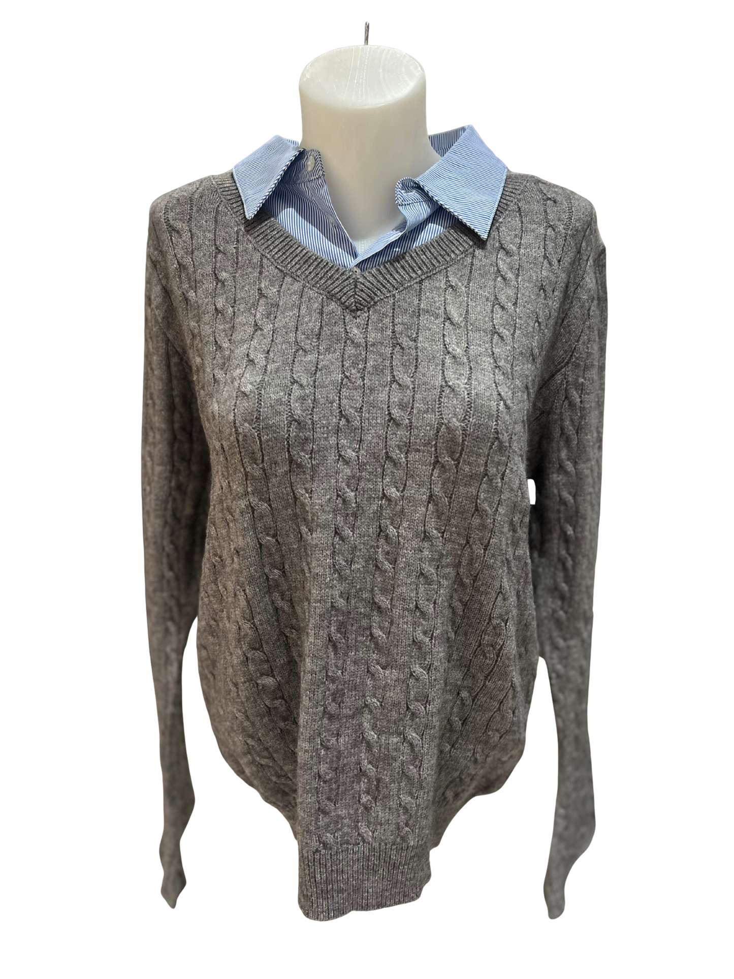 Solo Cable Shirt Jumper