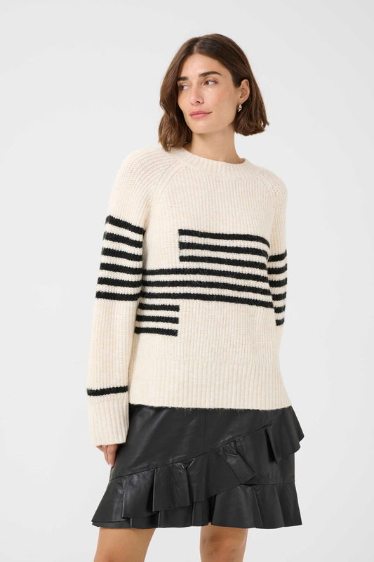 Culture Nicky Kimmy Stripe Pullover