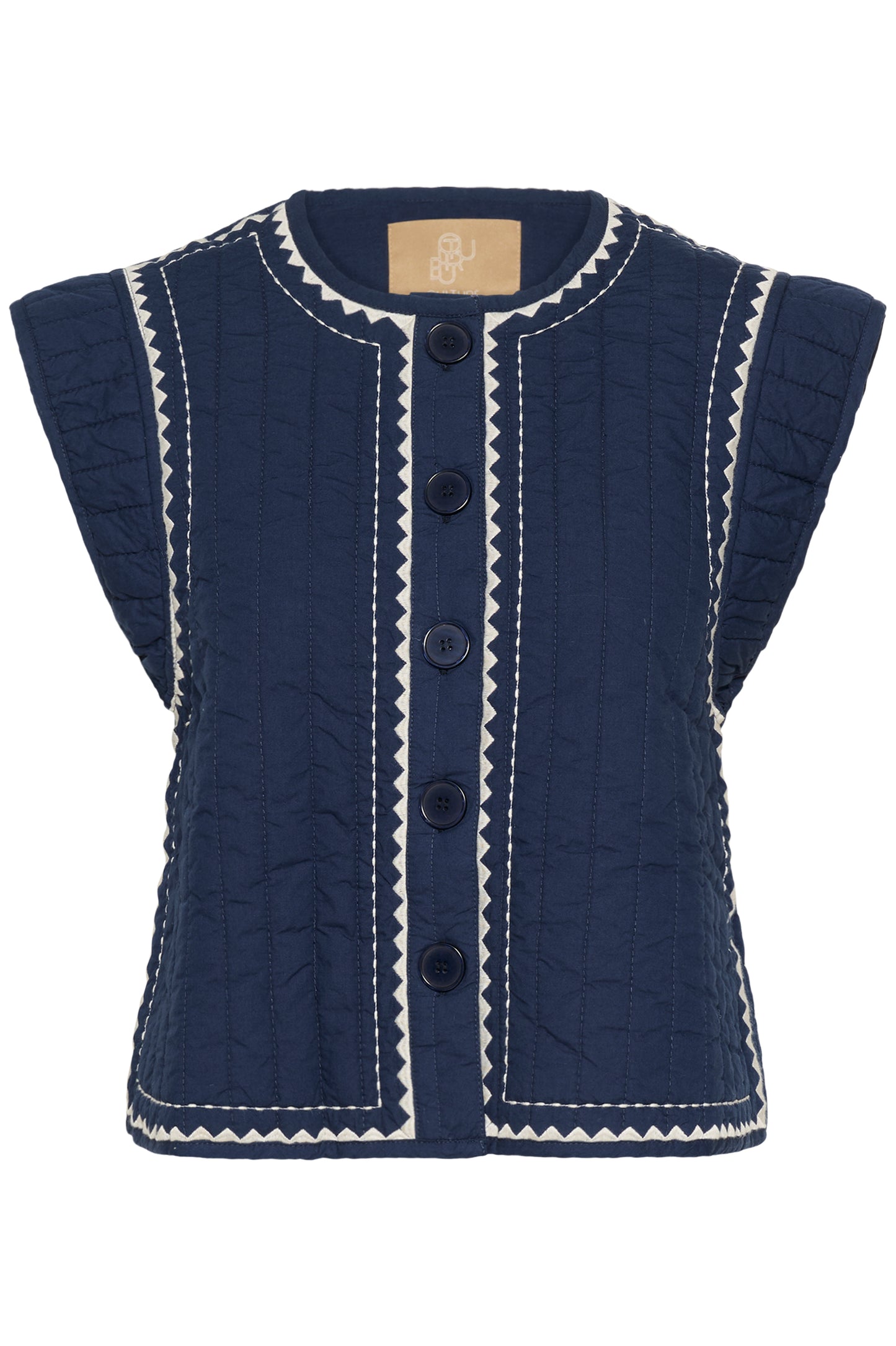 Culture Berglind Embroidered Waistcoat