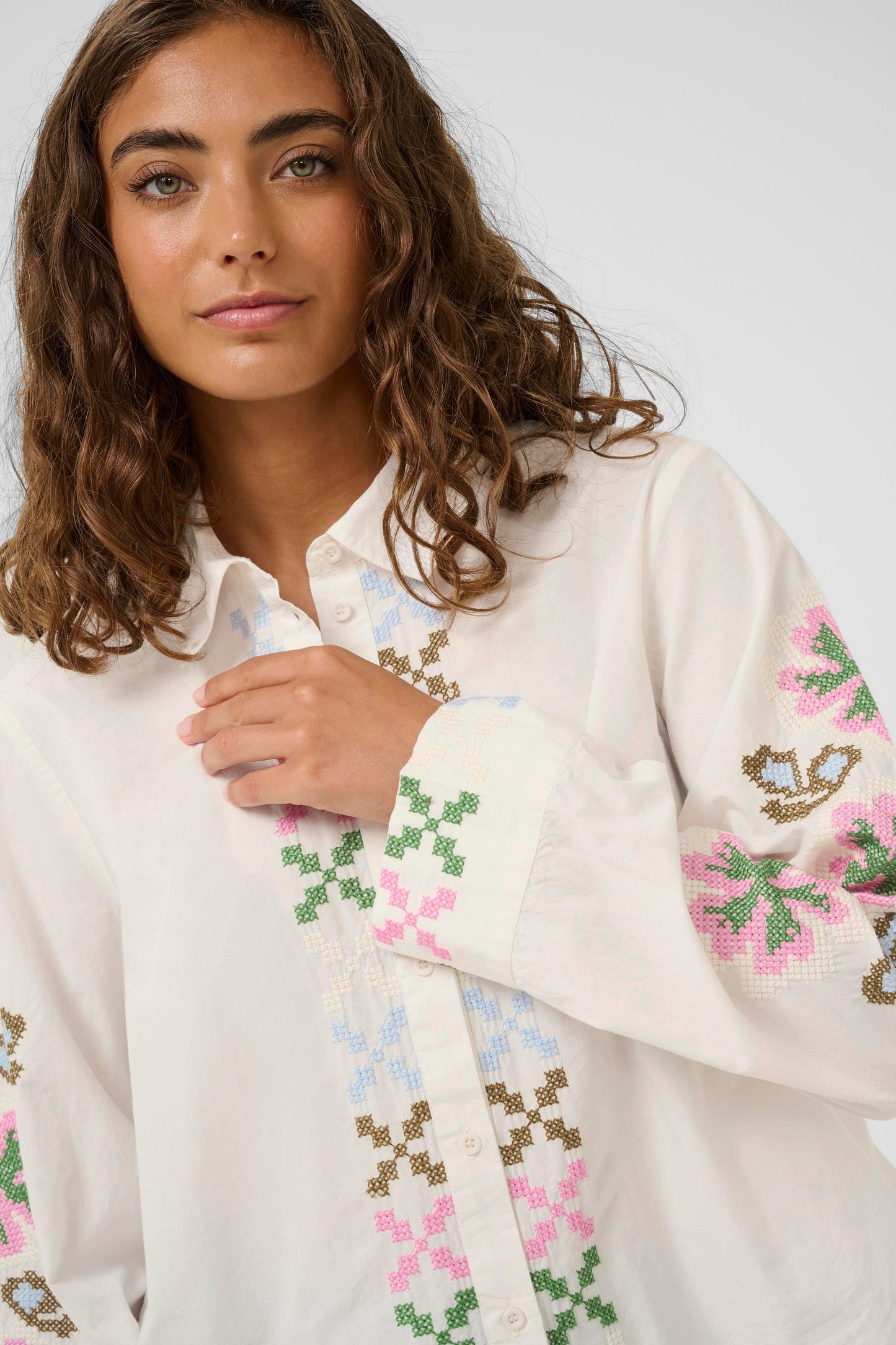 Culture Breezy Embroidered Shirt