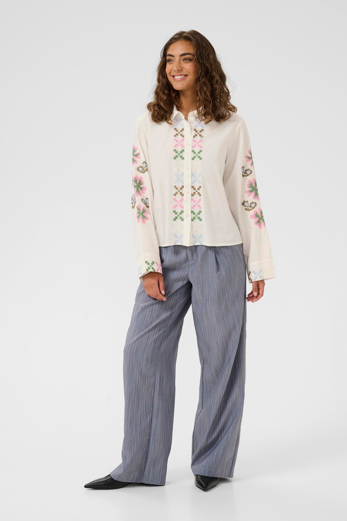 Culture Breezy Embroidered Shirt