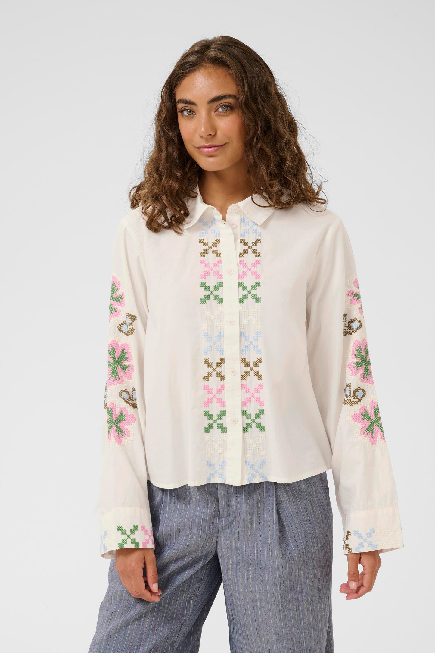 Culture Breezy Embroidered Shirt