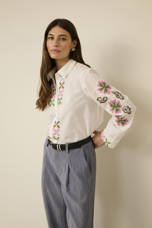 Culture Breezy Embroidered Shirt
