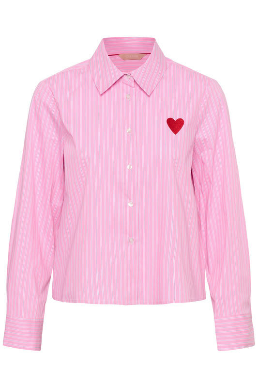 Culture Ebony Stripe Shirt