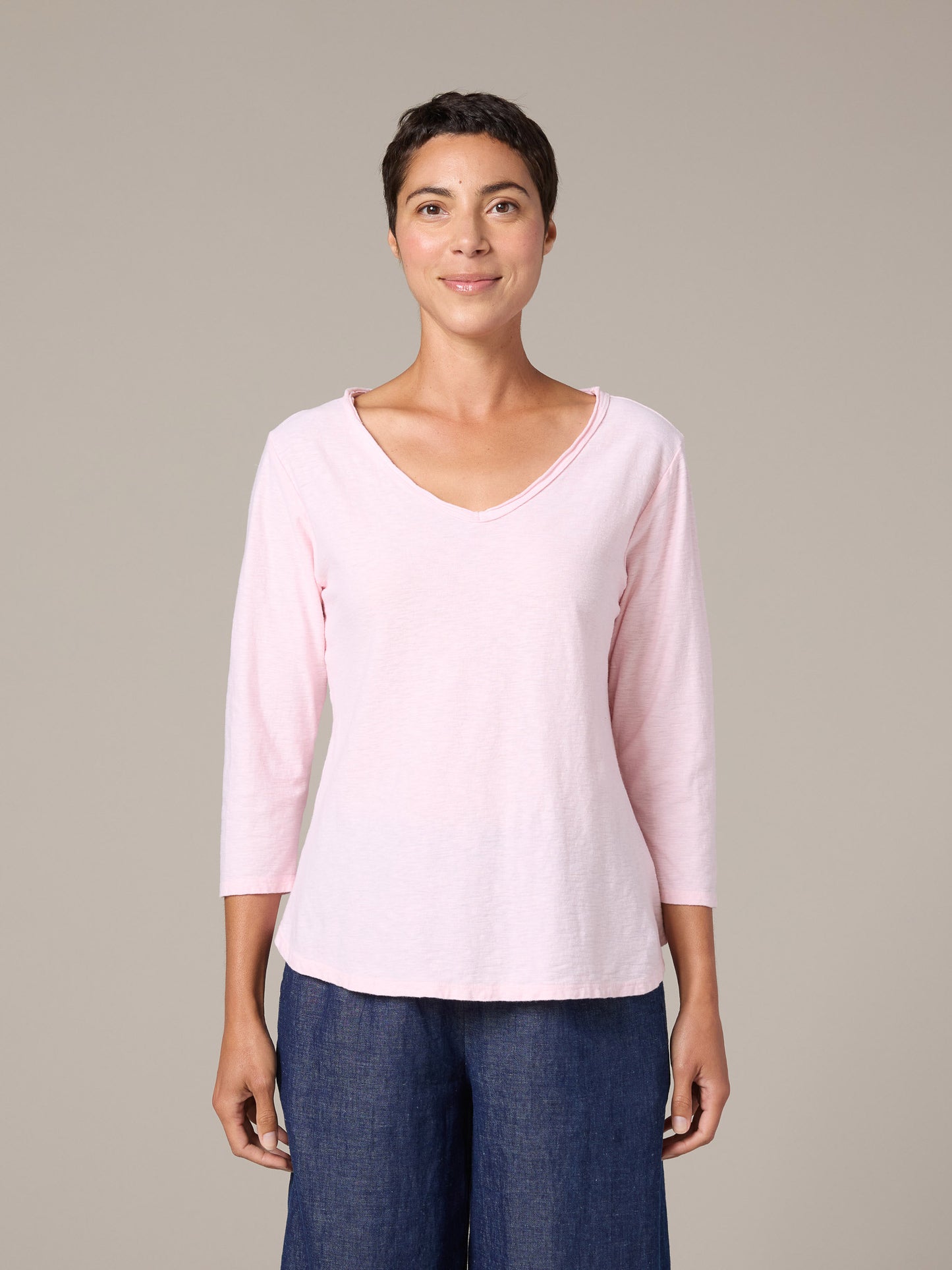 Cut Loose V-Neck Top